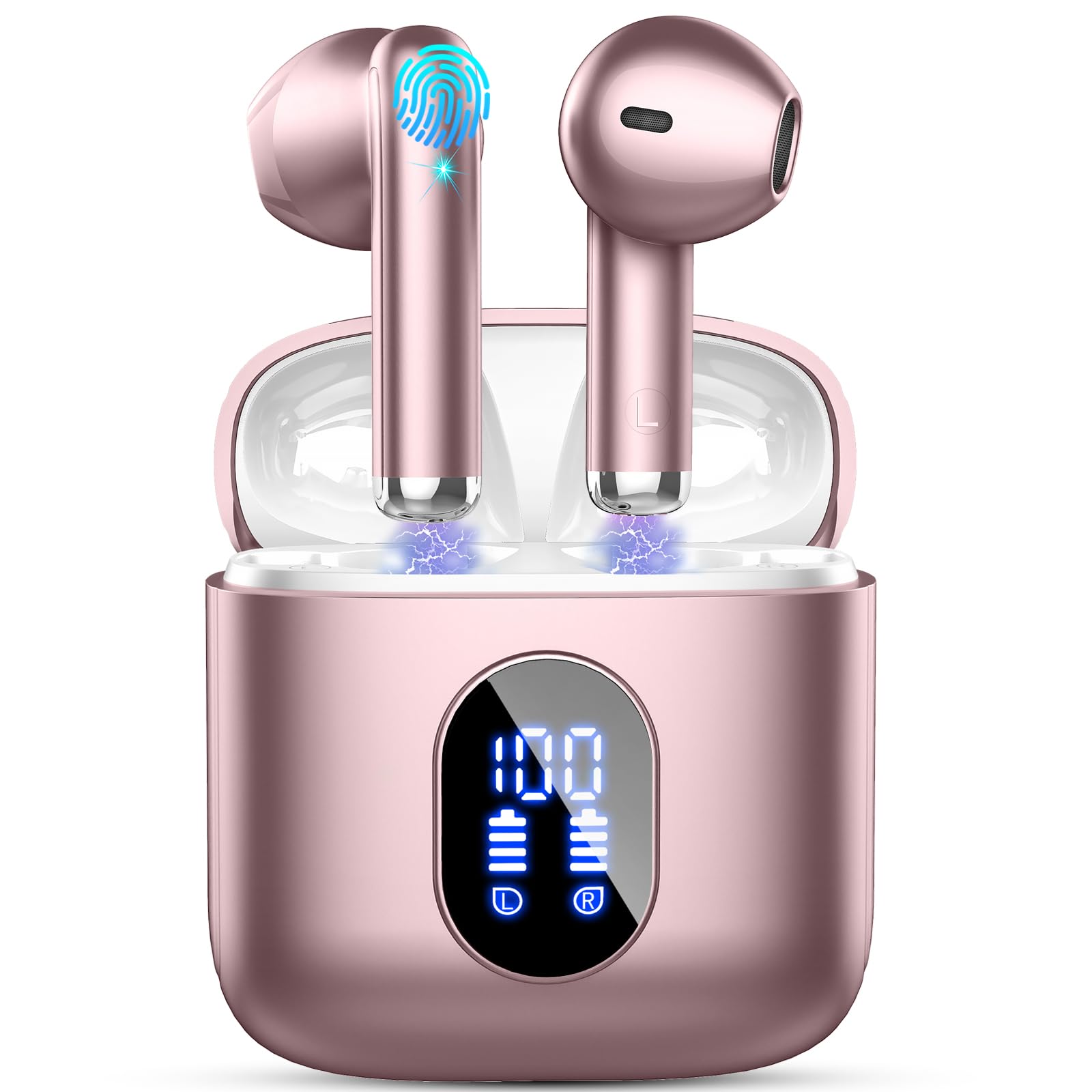 Foto 1 | Auriculares Inalámbricos Rinsmola Md053 Bluetooth 5.3 Hi-fi Stereo - Venta Internacional.