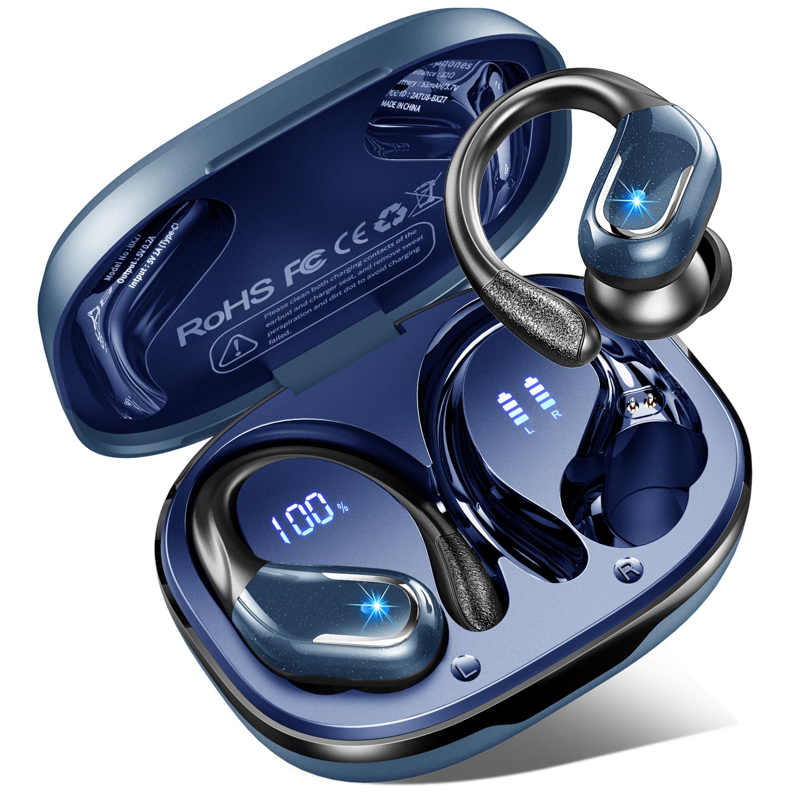 Foto 2 pulgar | Auricular Inalámbrico Ltinist Bluetooth 5.3 Ip7 A Prueba De Agua Azul - Venta Internacional.