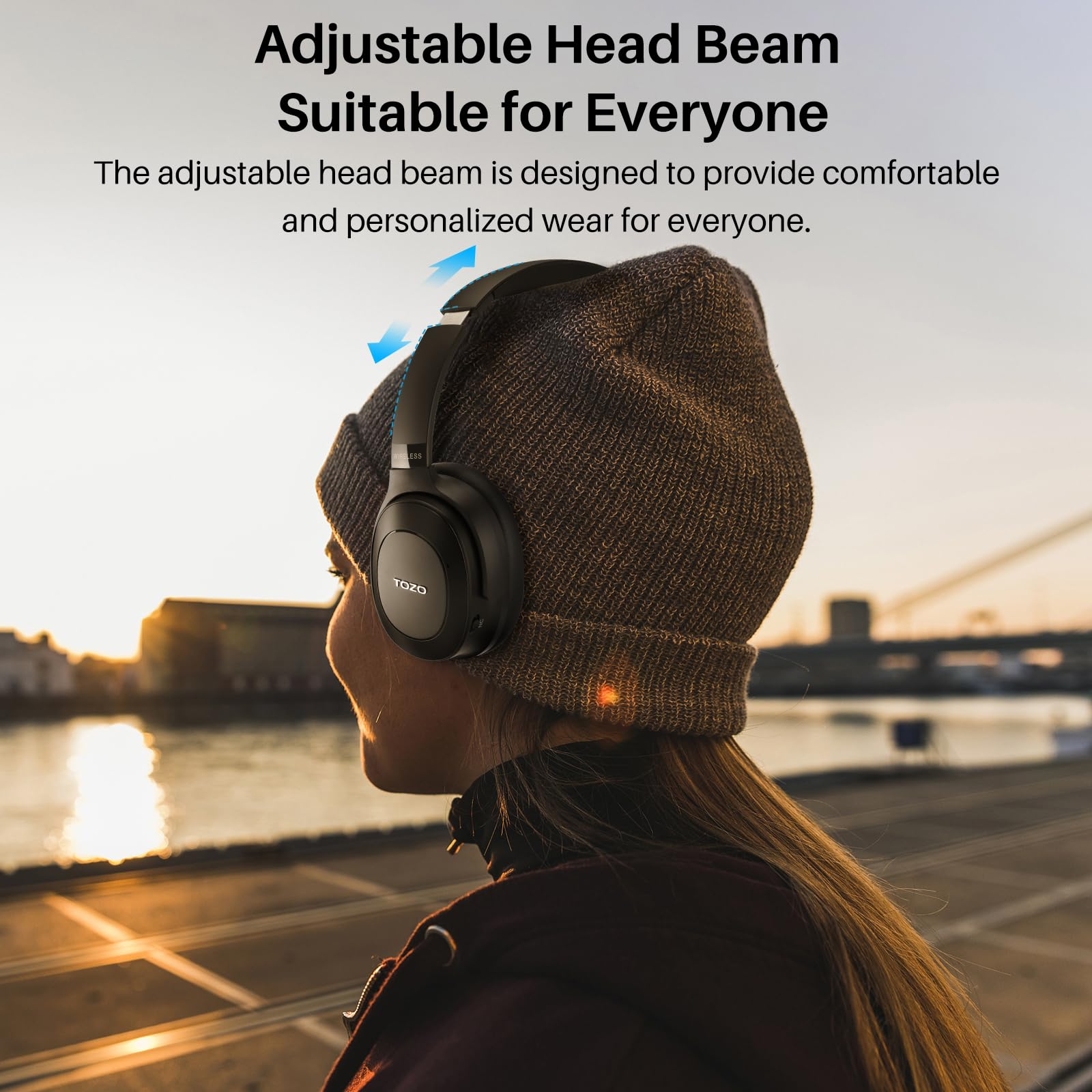 Foto 7 | Auriculares Tozo Hybrid Con Cancelación Activa De Ruido Ht1 Negros - Venta Internacional.