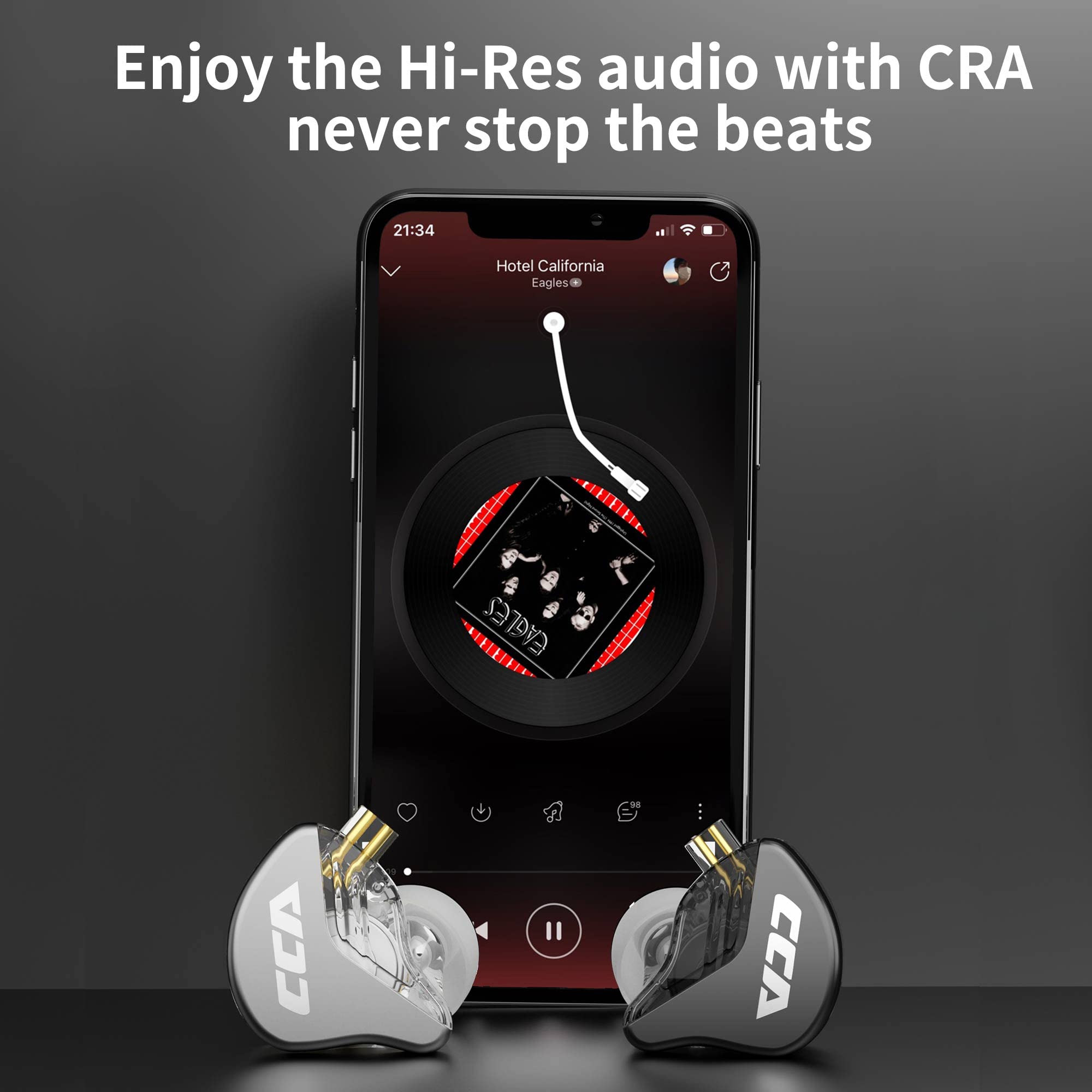 Foto 6 | Auriculares Con Monitor Intraural Cca Cra Con Sonido Nítido Y Graves Profundos - Venta Internacional.
