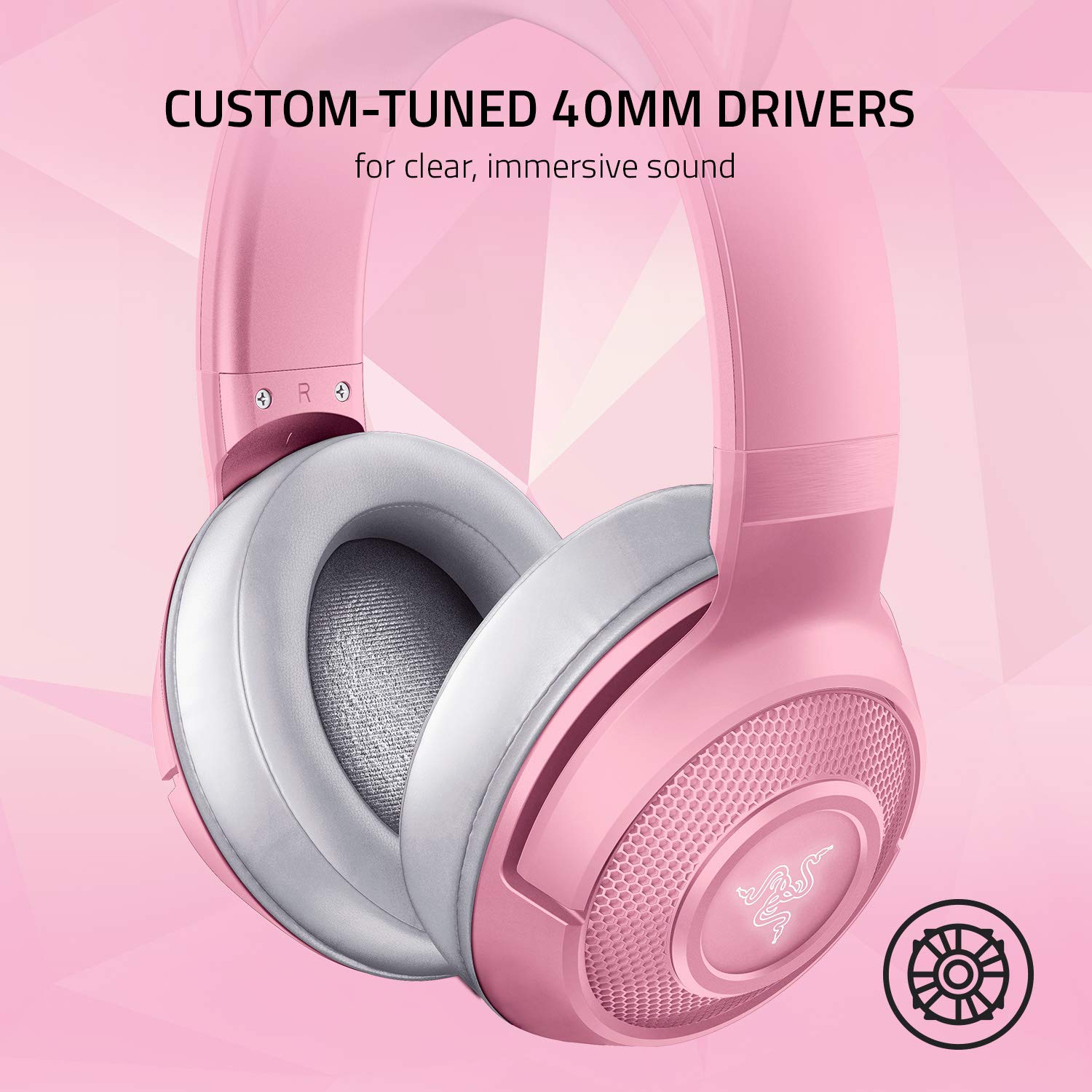 Foto 6 pulgar | Auriculares Razer Kraken Bt Kitty Edition Bluetooth 5.0 Rosa - Venta Internacional.