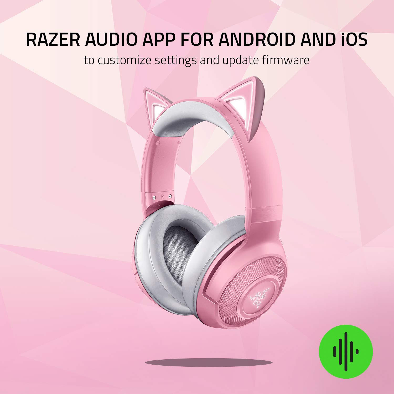 Foto 8 pulgar | Auriculares Razer Kraken Bt Kitty Edition Bluetooth 5.0 Rosa - Venta Internacional.