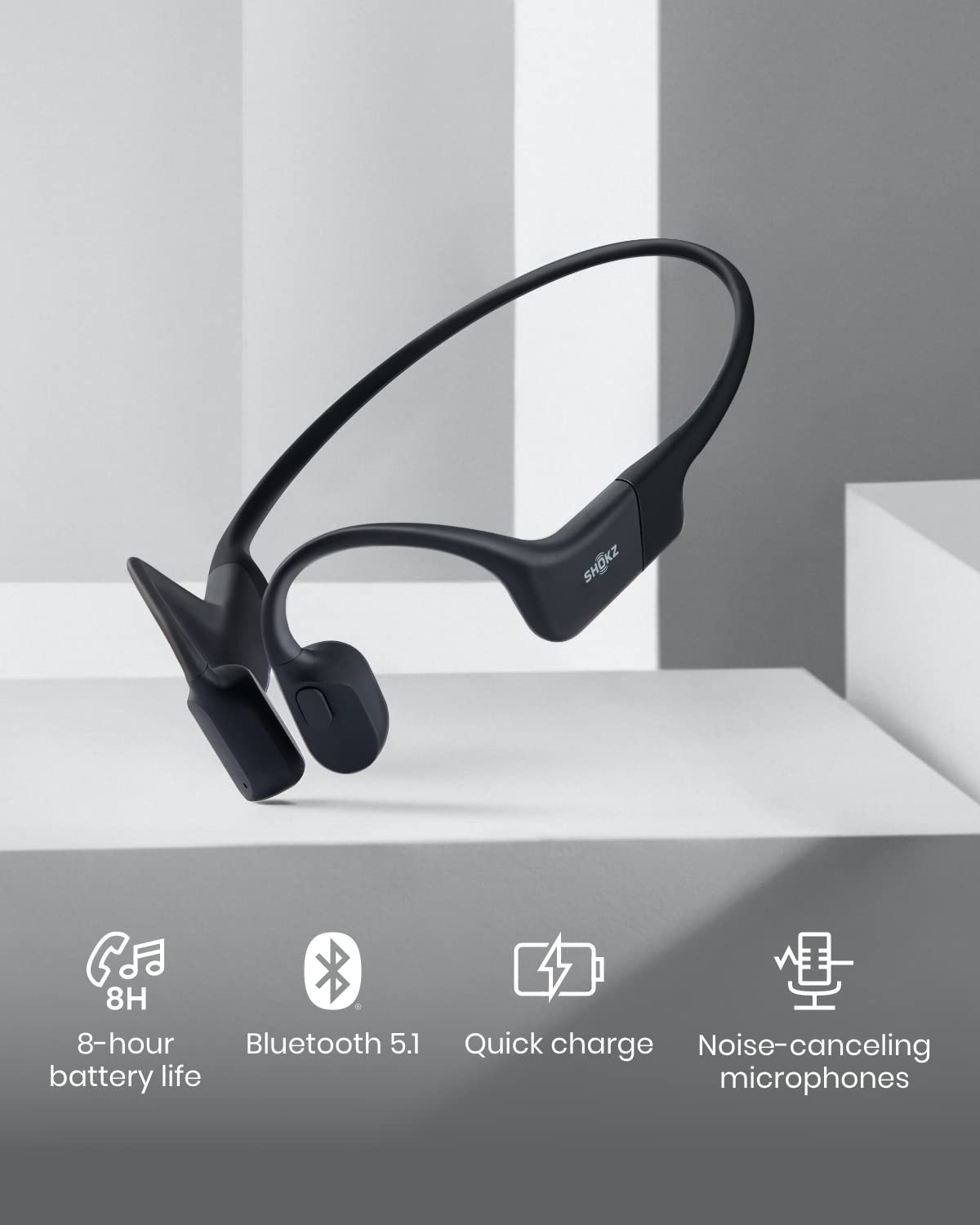 Foto 6 pulgar | Auriculares Deportivos Bluetooth Shokz Openrun Mini Impermeables - Venta Internacional.