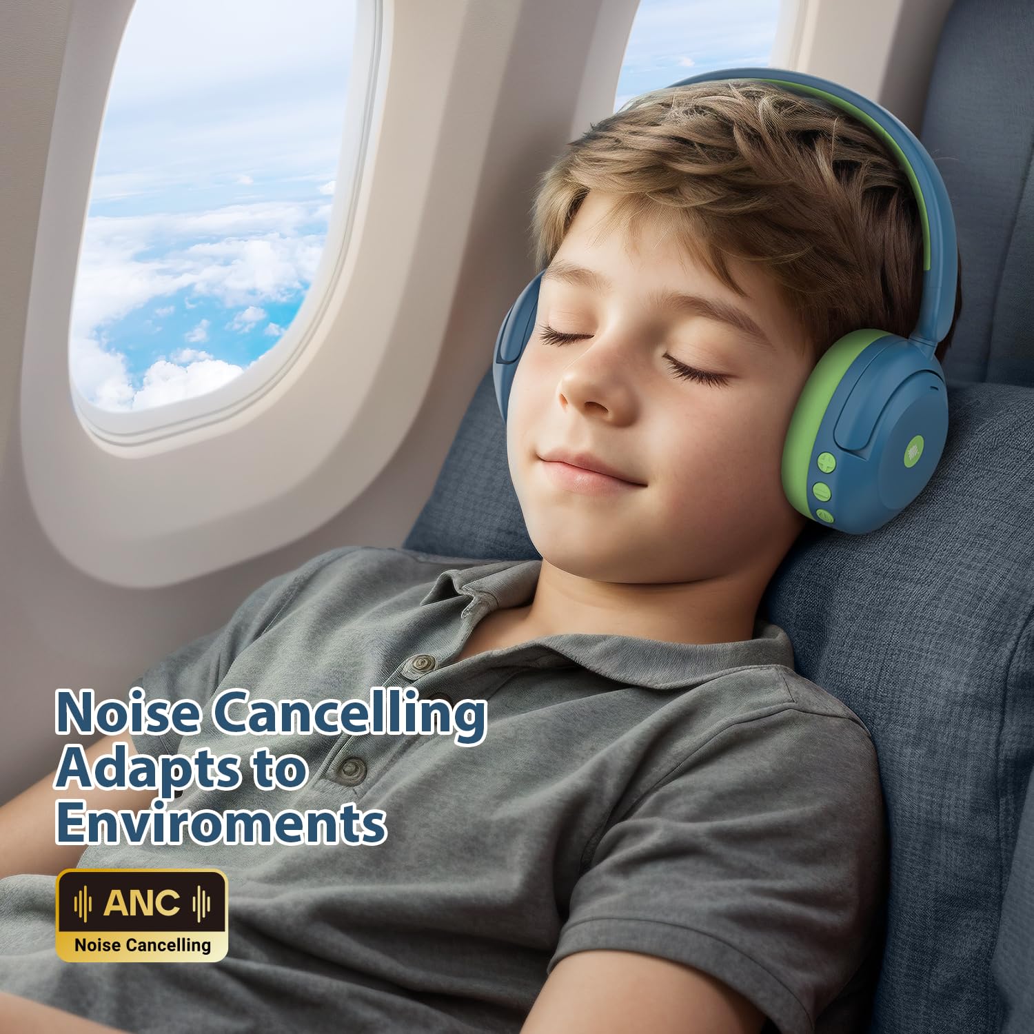 Foto 3 pulgar | Auriculares Iclever Bth20 Con Cancelación Activa De Ruido Para Niños 60h Play - Venta Internacional.