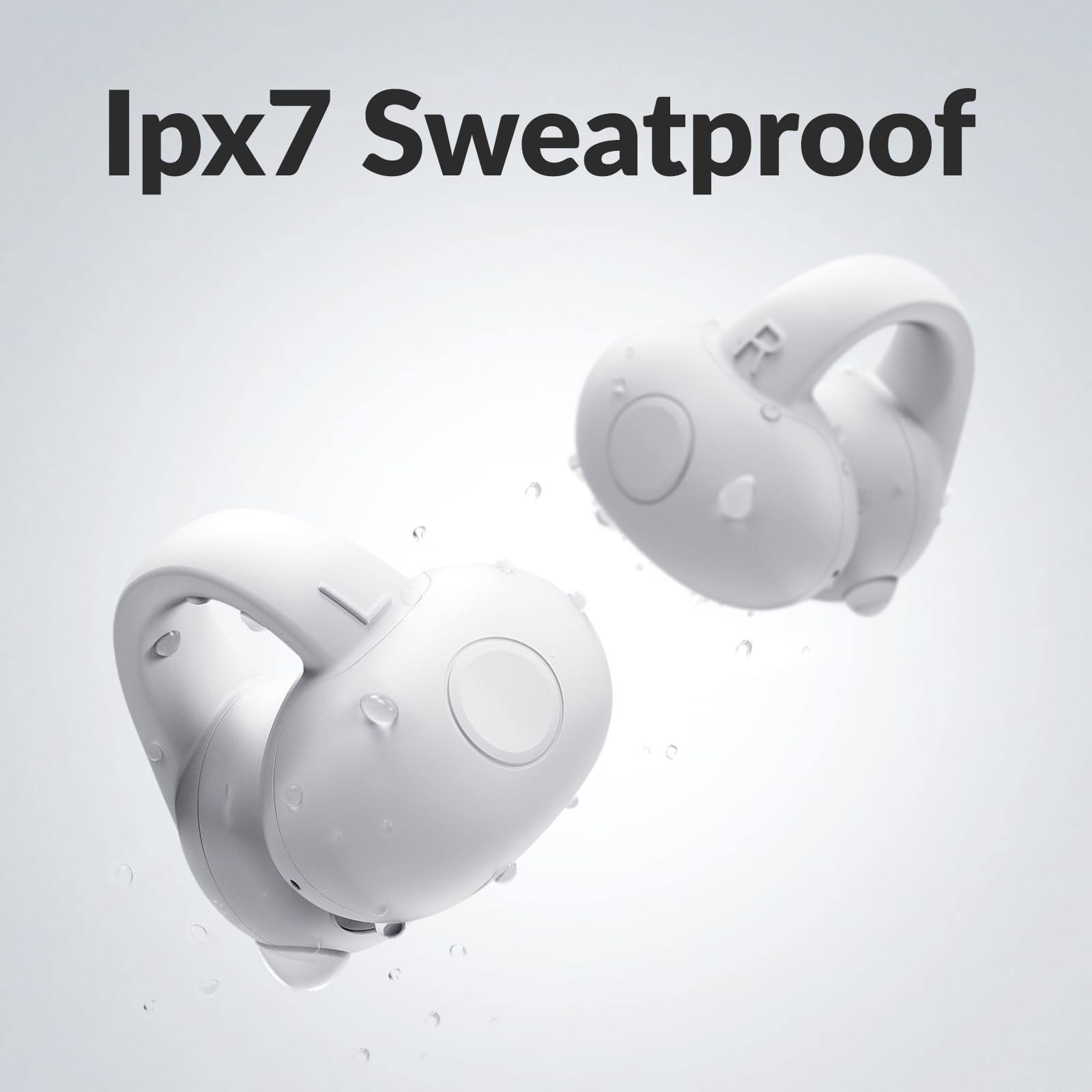 Foto 8 pulgar | Auriculares Inalámbricos Abiertos Tonemac Q7 Bluetooth 5.3 -blancos - Venta Internacional.