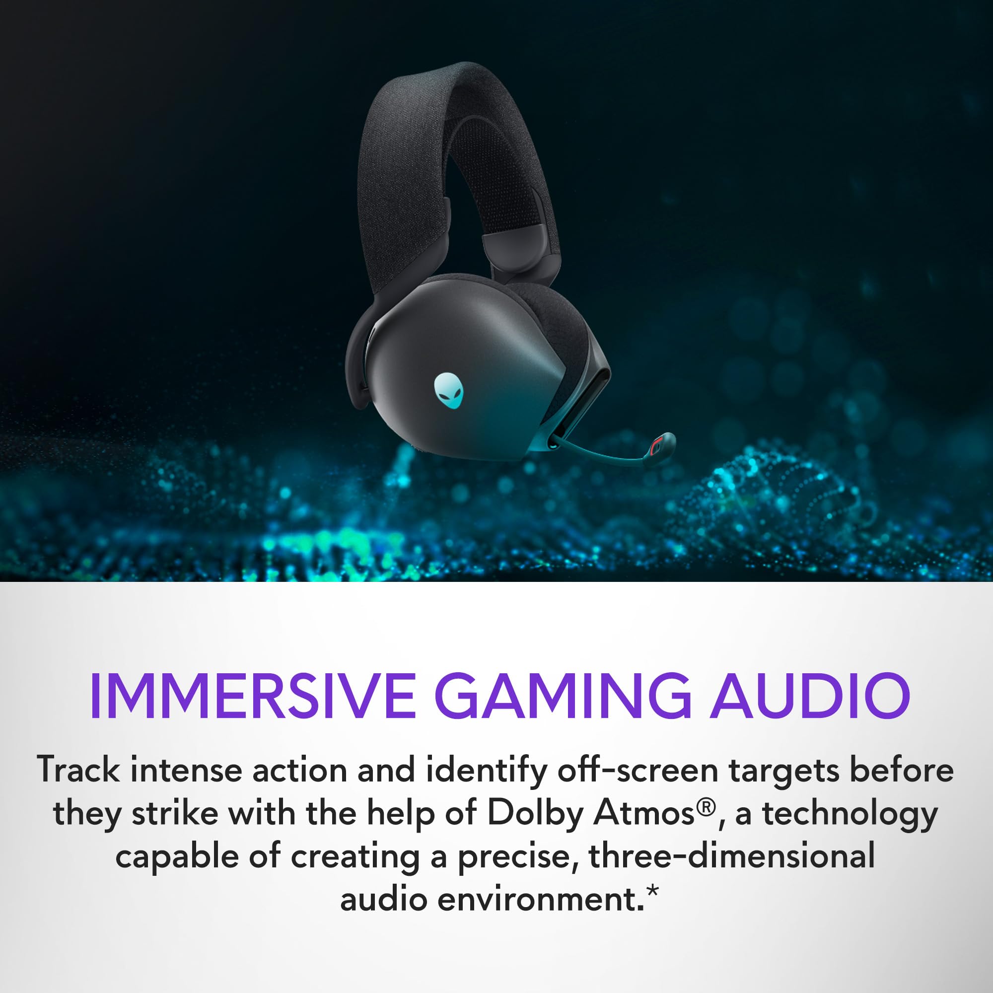 Foto 4 | Auriculares Inalámbricos Para Juegos Alienware Aw720h De Modo Dual - Venta Internacional.
