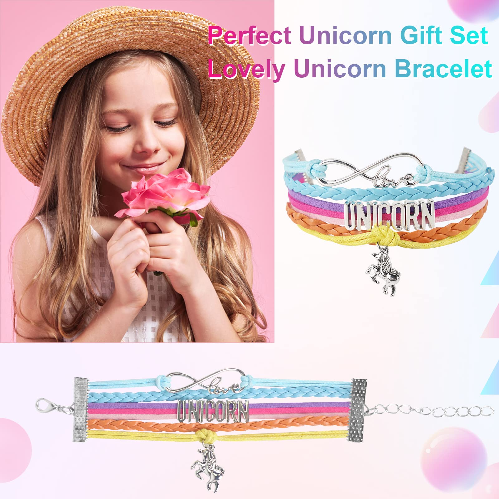 Foto 7 pulgar | Auriculares Qearfun Unicorn Para Niñas Y Niños Con Micrófono De 3,5 Mm - Venta Internacional.