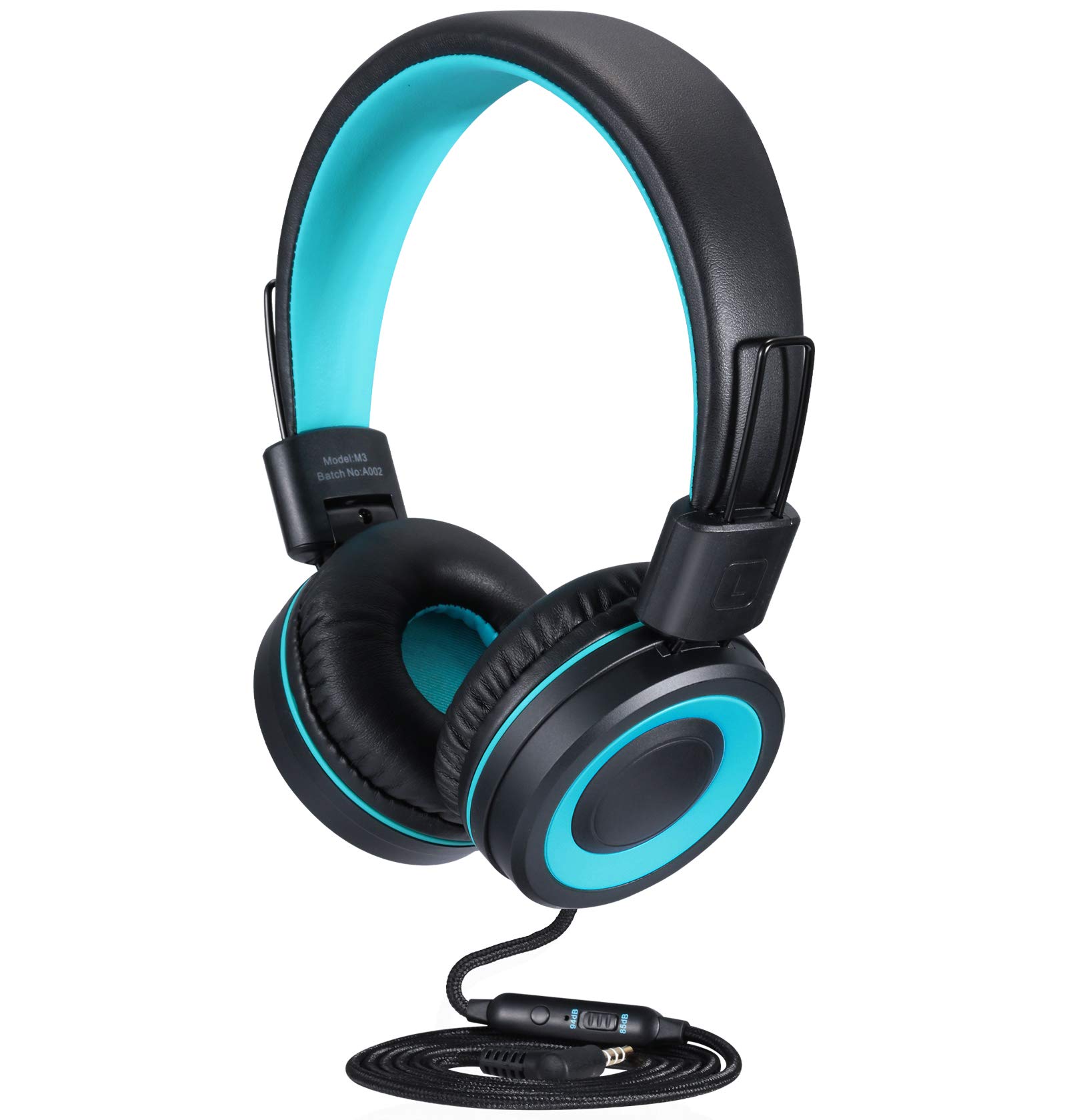Foto 2 pulgar | Auriculares Powmee M3 Kids Con Micrófono Plegable Negros - Venta Internacional.