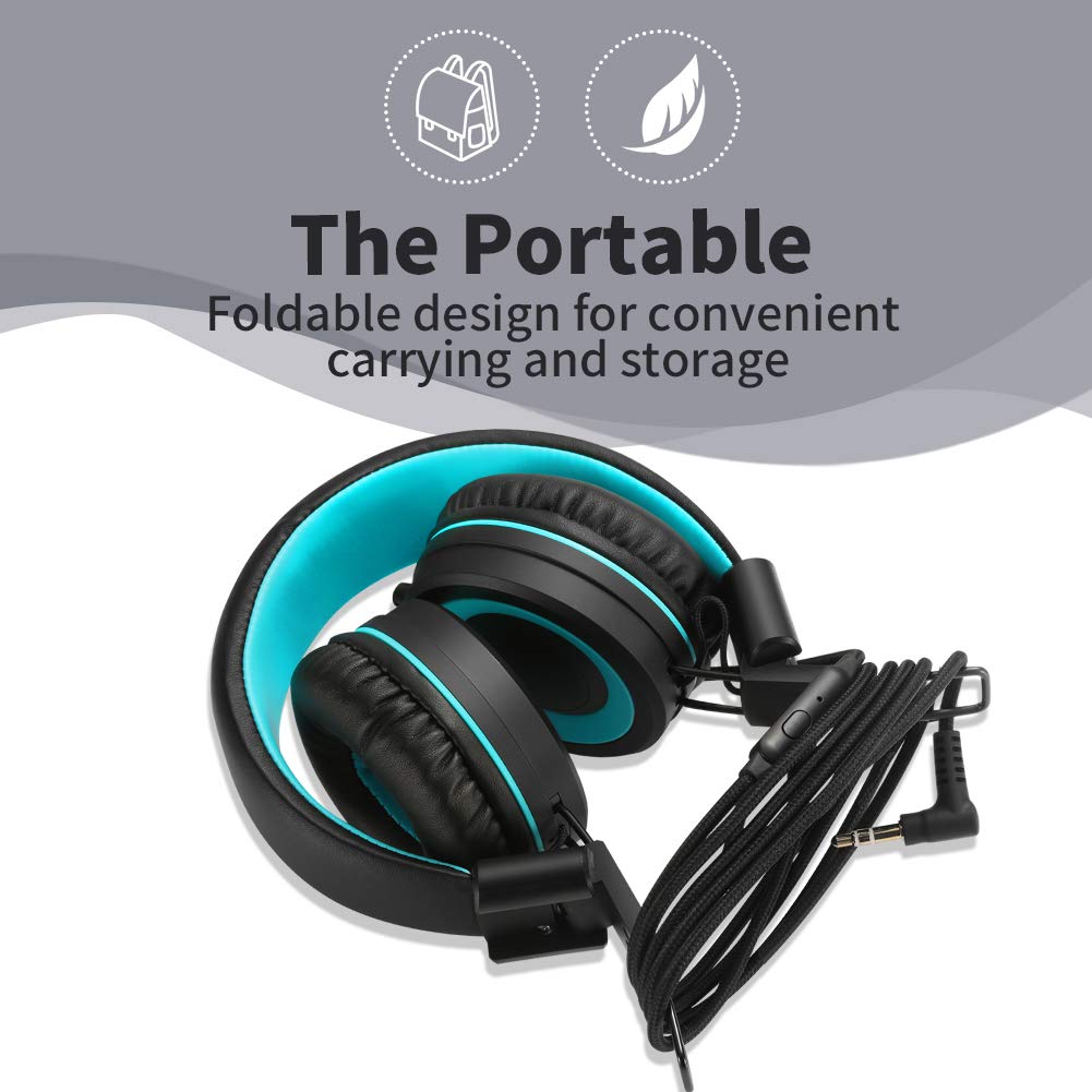 Foto 5 pulgar | Auriculares Powmee M3 Kids Con Micrófono Plegable Negros - Venta Internacional.