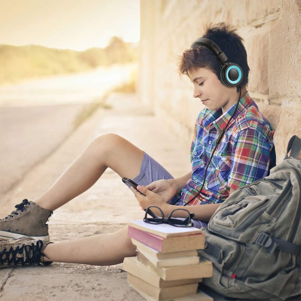 Foto 8 pulgar | Auriculares Powmee M3 Kids Con Micrófono Plegable Negros - Venta Internacional.
