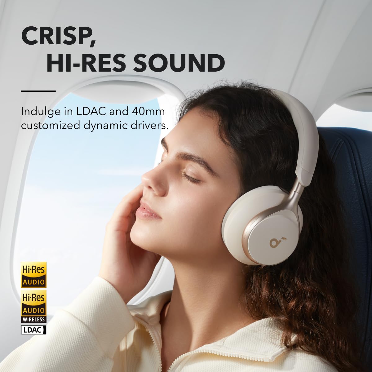 Foto 5 pulgar | Auriculares Soundcore Space One Con Cancelación Activa De Ruido - Venta Internacional.
