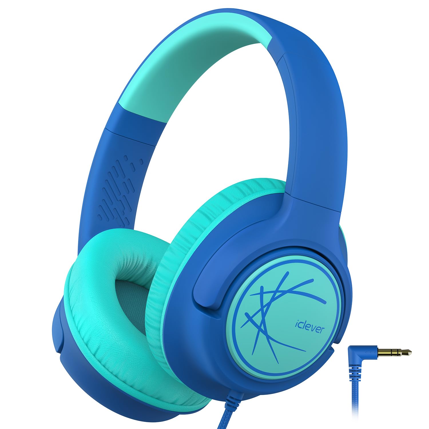 Foto 2 pulgar | Auriculares Iclever Kids Hs26 Con Cable, 85 Dba, Volumen Seguro, Azul - Venta Internacional.