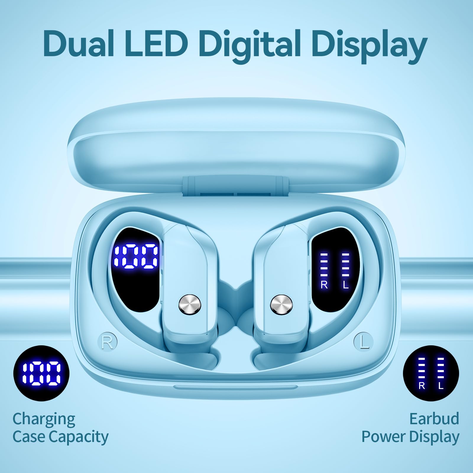 Foto 3 pulgar | Auriculares Inalámbricos Bmani T16 Bluetooth Con Pantalla Led - Venta Internacional.