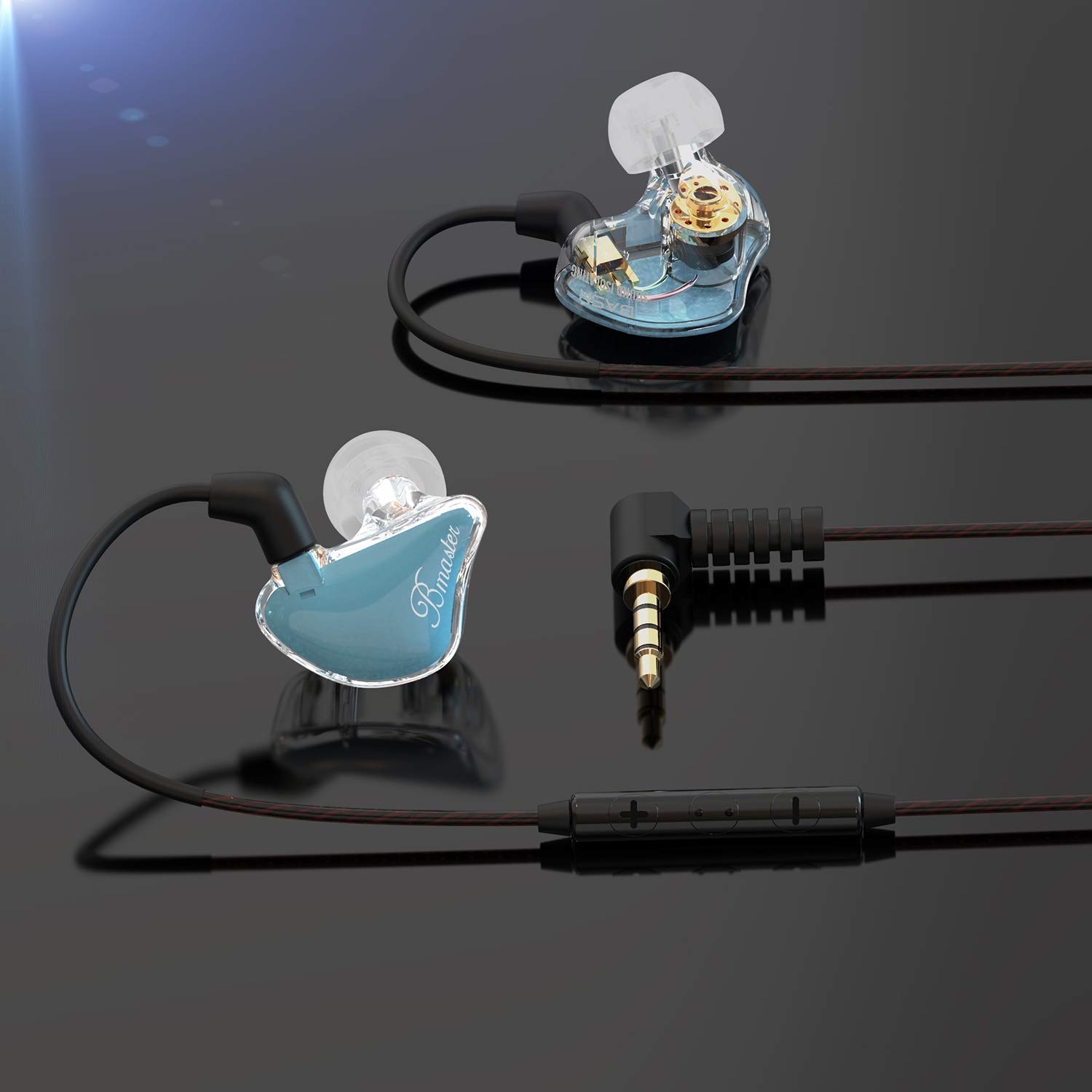 Foto 3 pulgar | Auriculares Con Monitor Intraural Basn Bmaster Triple Drivers, Azul - Venta Internacional.