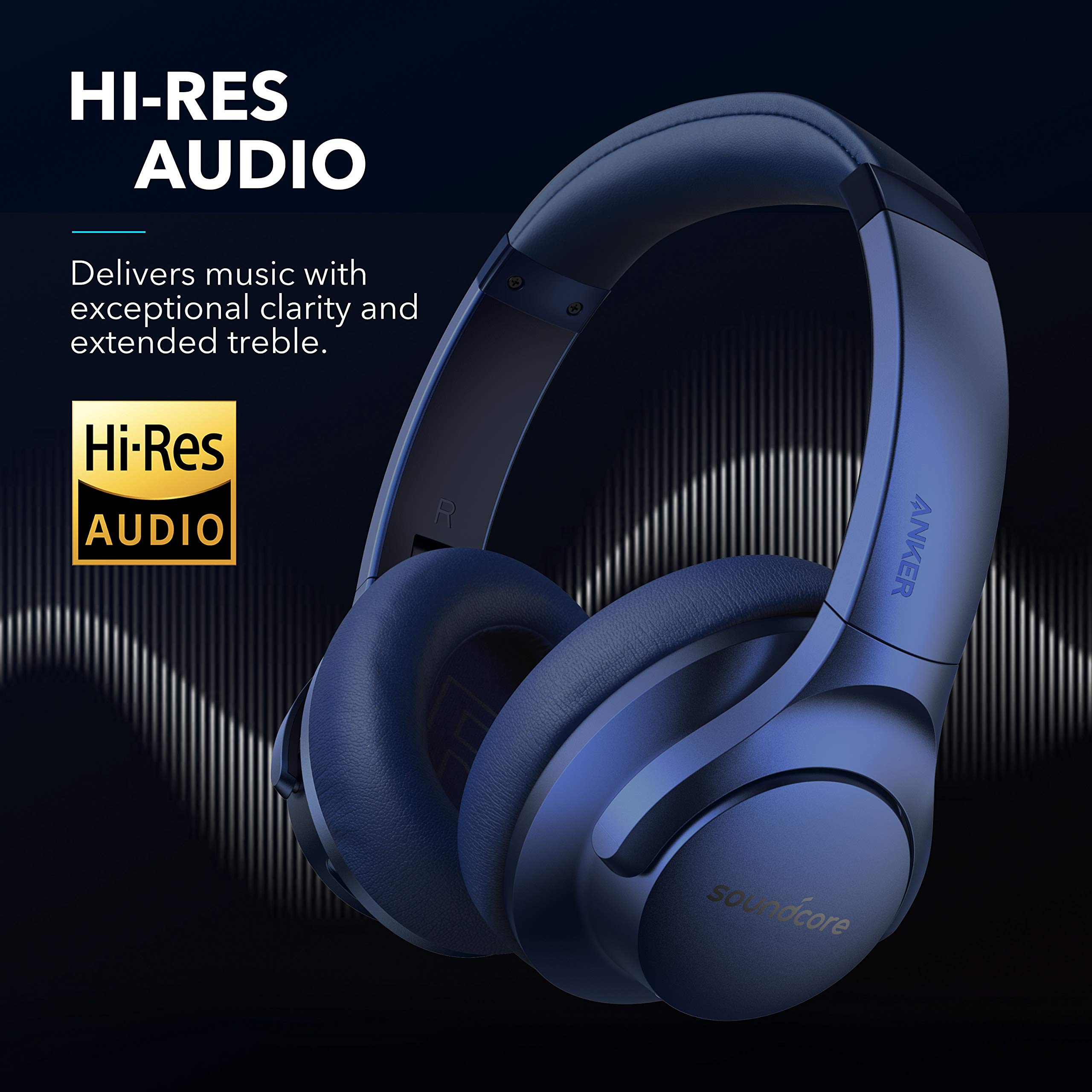 Foto 3 pulgar | Auriculares Soundcore Anker Life Q20 Híbridos Bluetooth 60h - Venta Internacional.