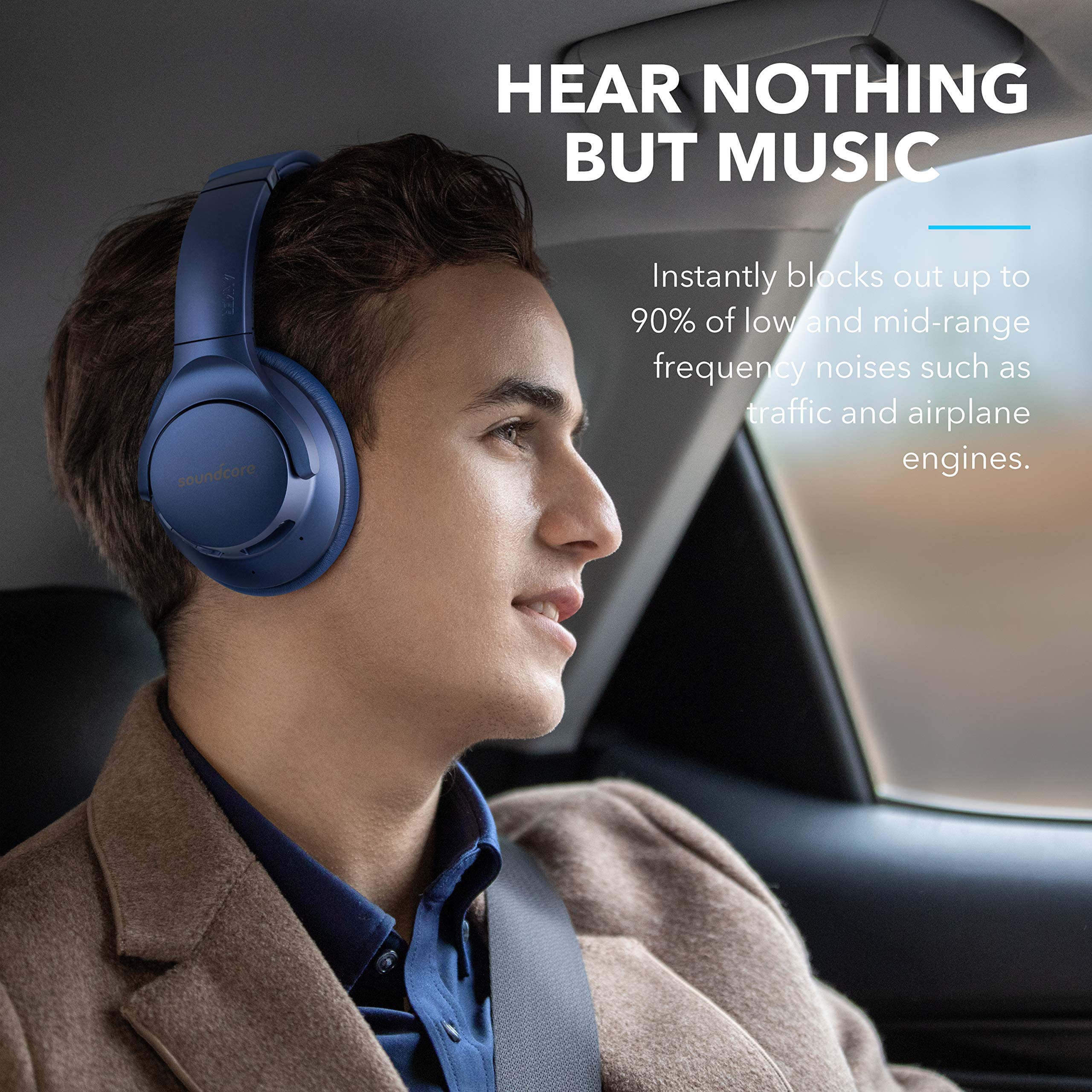 Foto 4 pulgar | Auriculares Soundcore Anker Life Q20 Híbridos Bluetooth 60h - Venta Internacional.
