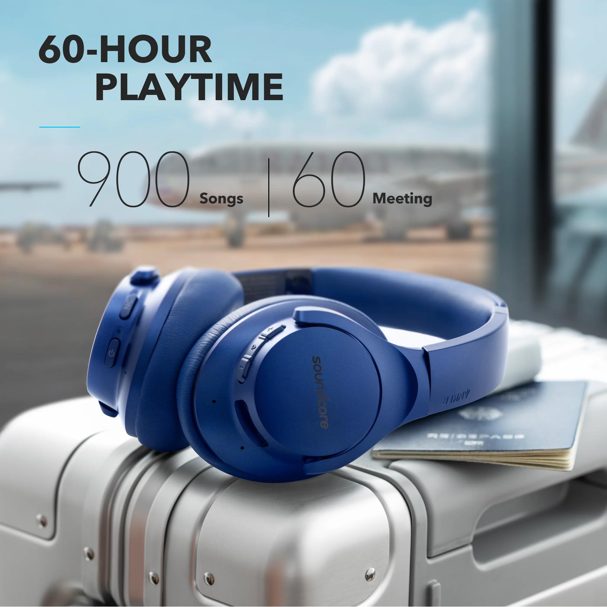 Foto 6 pulgar | Auriculares Soundcore Anker Life Q20 Híbridos Bluetooth 60h - Venta Internacional.