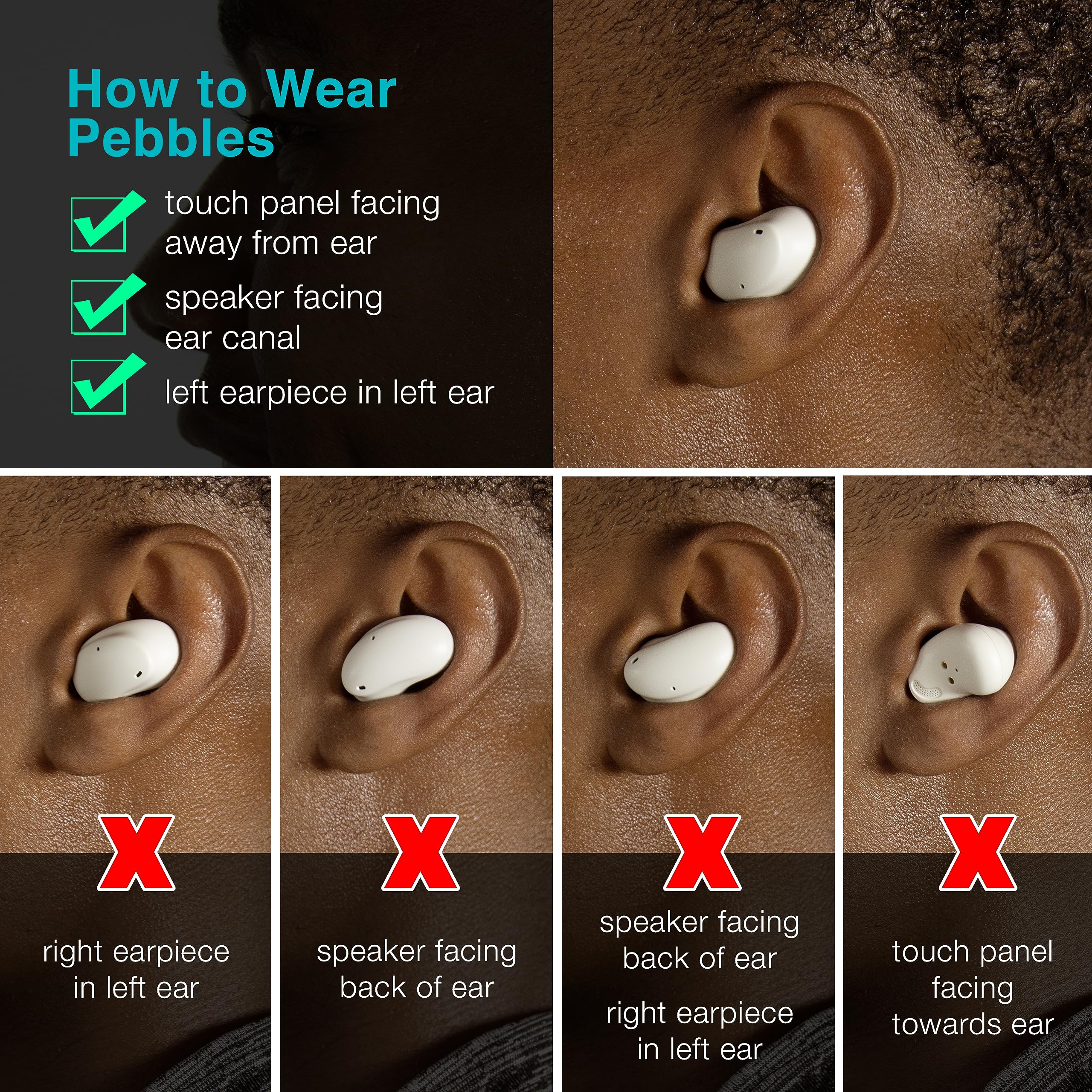 Foto 4 pulgar | Auriculares True Wireless Mee Audio Pebbles Bluetooth 5.3 Sapphire - Venta Internacional.