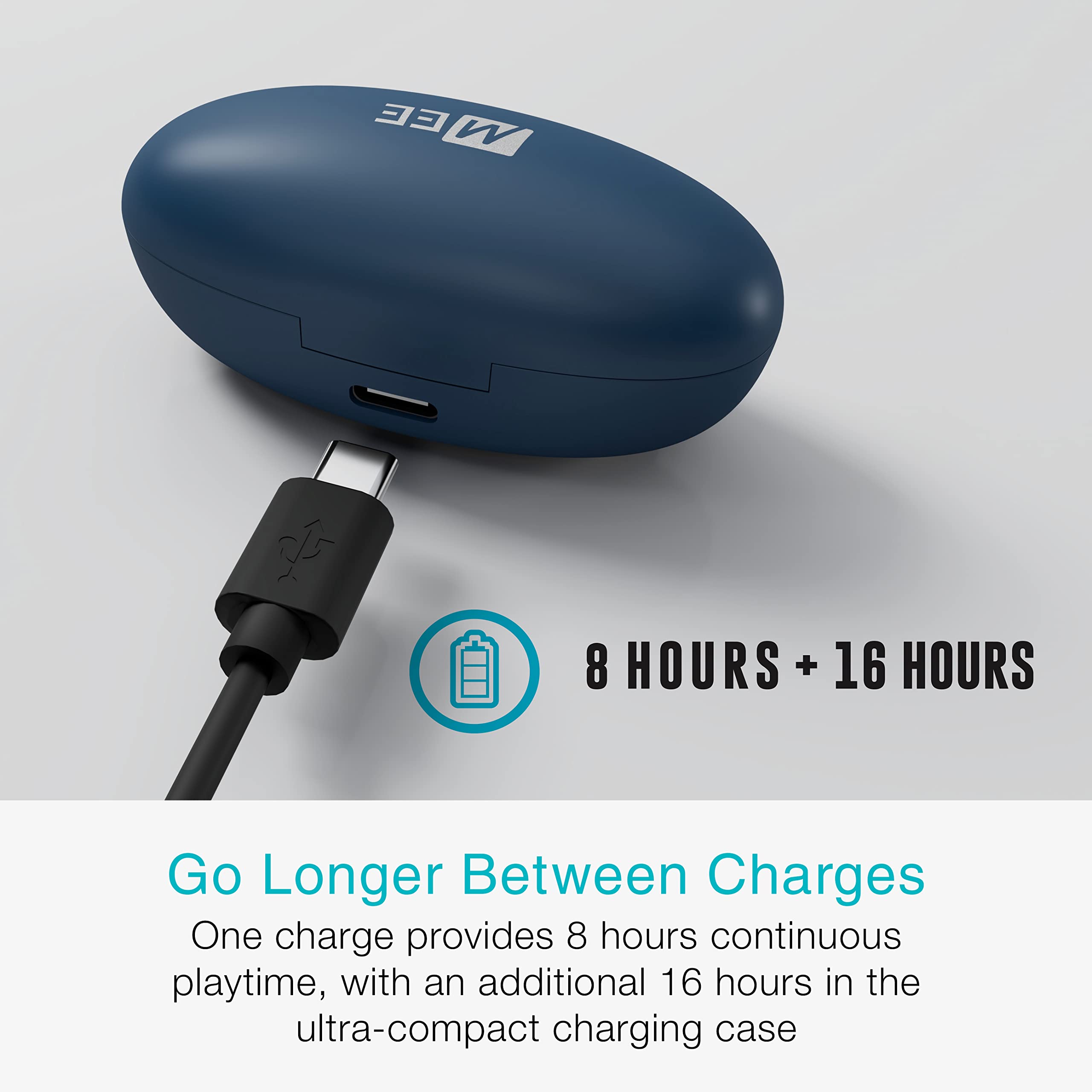 Foto 8 pulgar | Auriculares True Wireless Mee Audio Pebbles Bluetooth 5.3 Sapphire - Venta Internacional.
