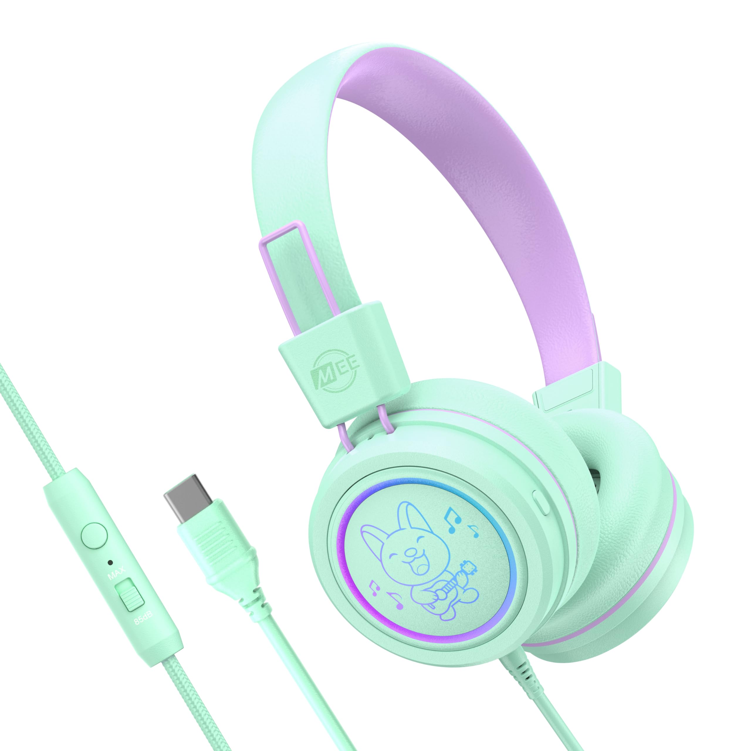 Foto 2 pulgar | Auriculares Mee Audio Kidjamz Kj55 Escucha Segura Usb-c Para Niños - Venta Internacional.