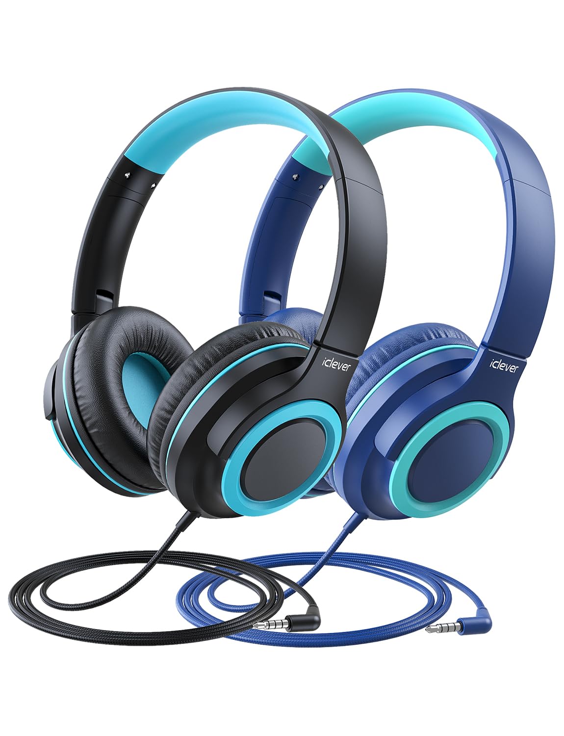 Foto 2 pulgar | Auriculares Iclever Hs22 Para Niños Con Divisor Para Compartir, Volumen De 94 Db - Venta Internacional.