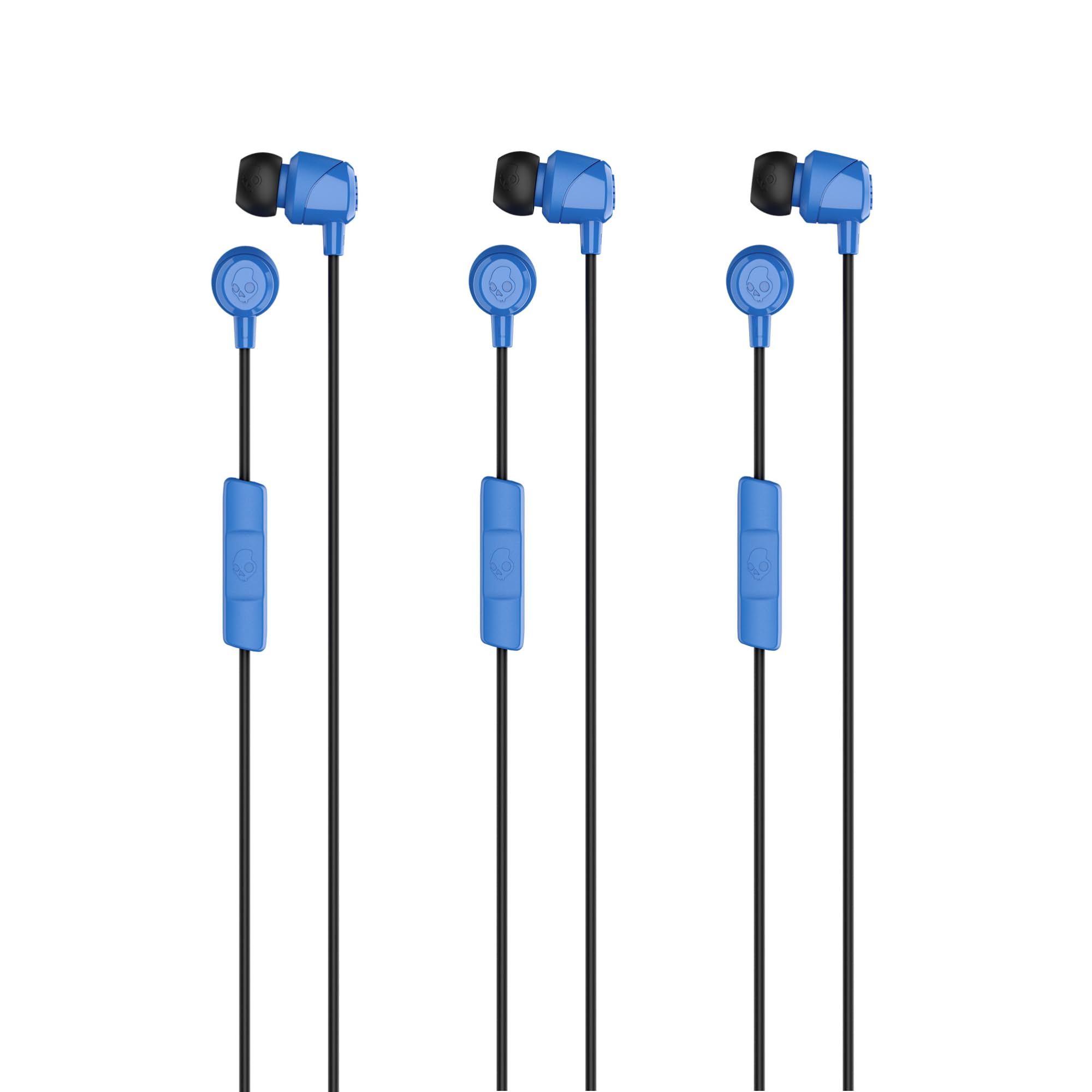 Auriculares Intraurales Skullcandy Jib Con Cable Y Micrófono Bluetooth, Azul Cobalto - Venta Internacional.