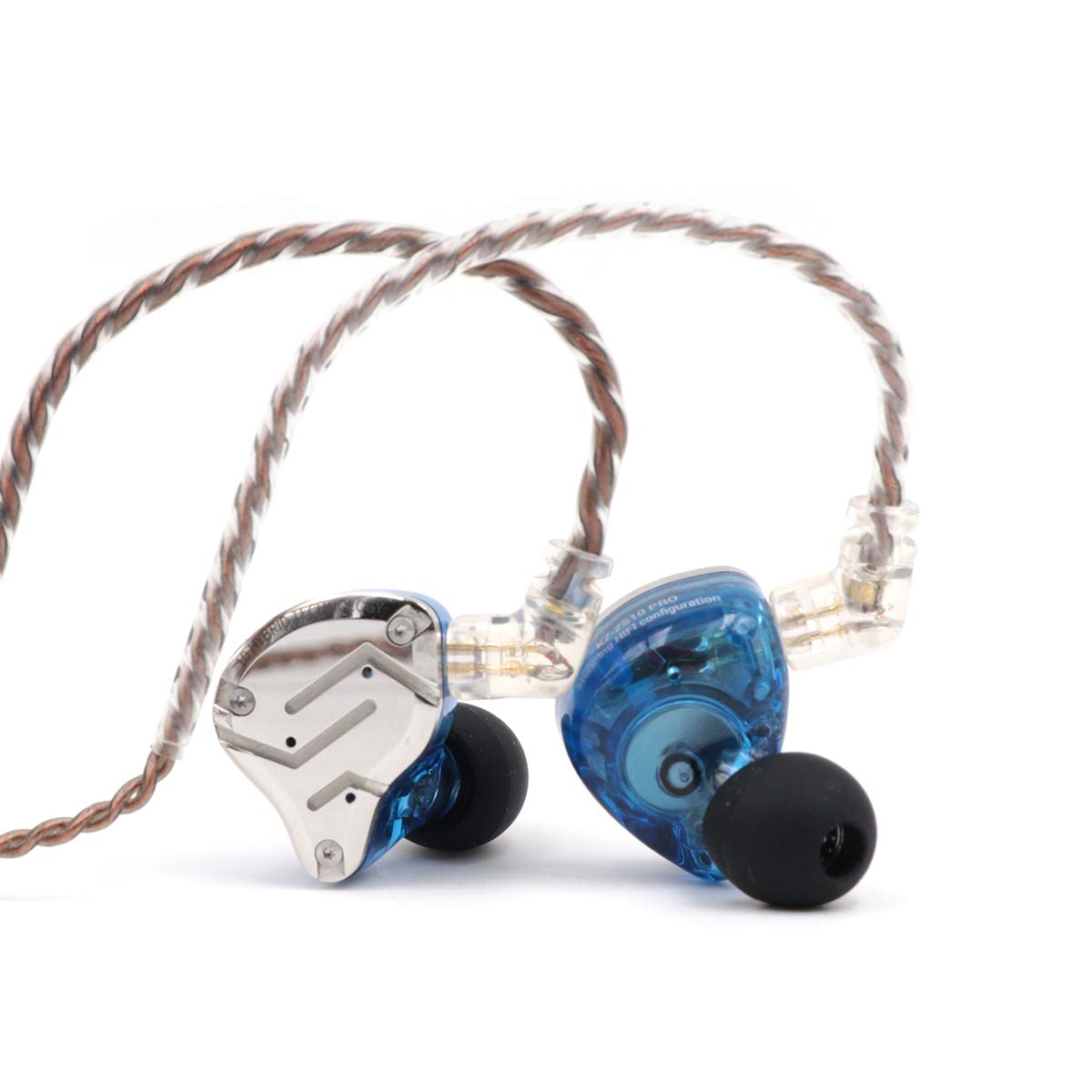 Foto 2 pulgar | Auriculares Linsoul Kz Zs10 Pro 4ba+1dd 5 Driver Hifi Con Micrófono Azul - Venta Internacional.