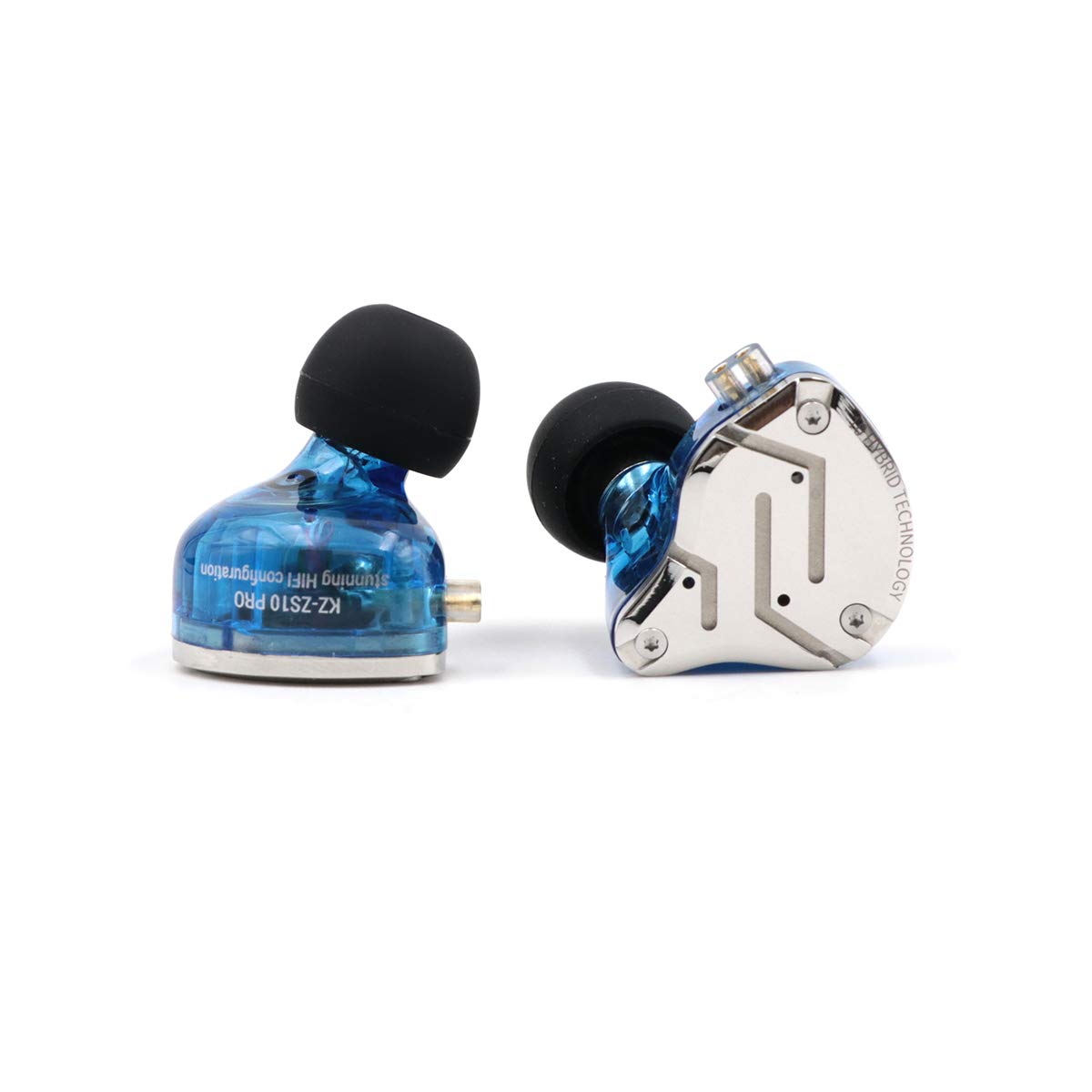 Foto 3 pulgar | Auriculares Linsoul Kz Zs10 Pro 4ba+1dd 5 Driver Hifi Con Micrófono Azul - Venta Internacional.