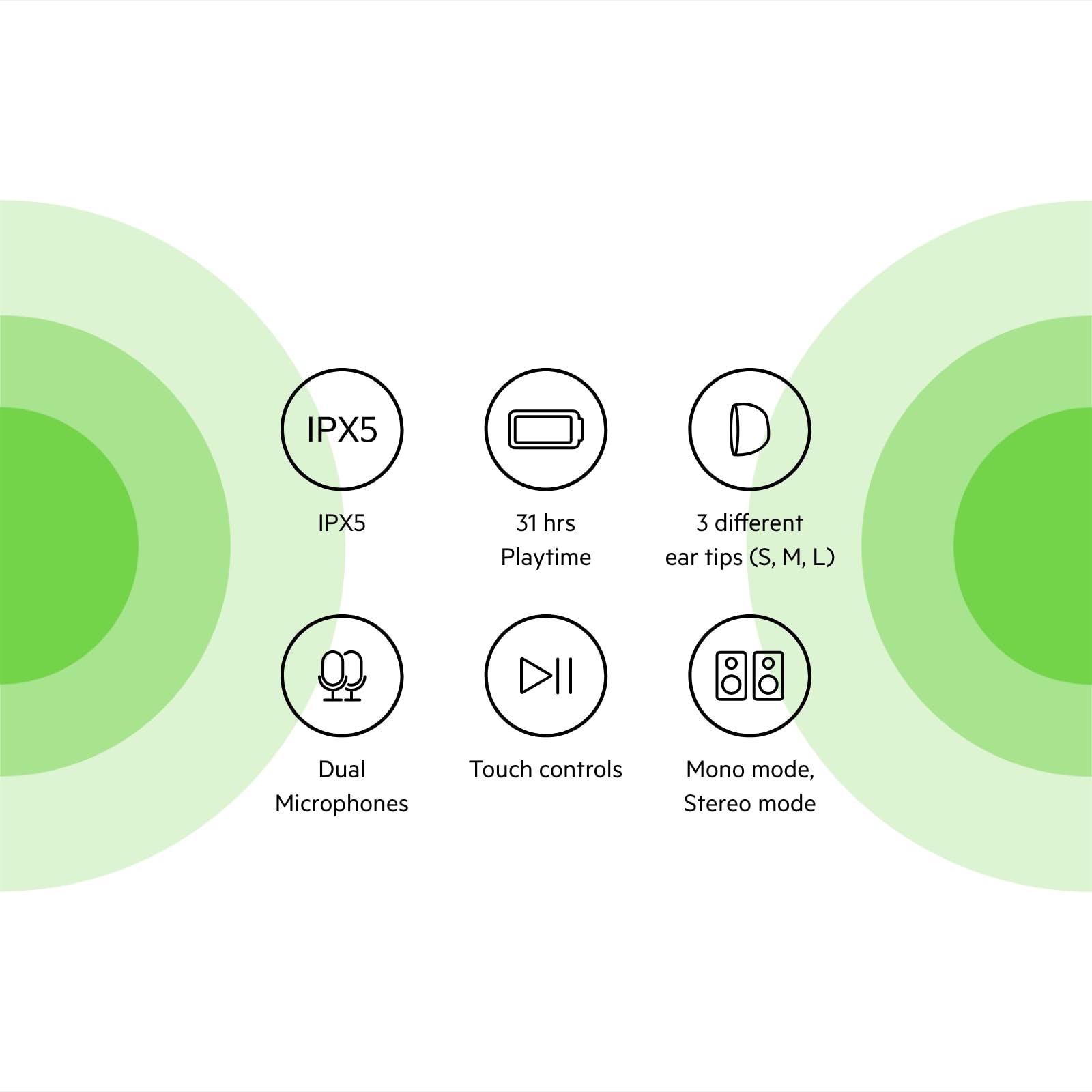 Foto 7 | Auriculares True Wireless Belkin Soundform Rise - Venta Internacional