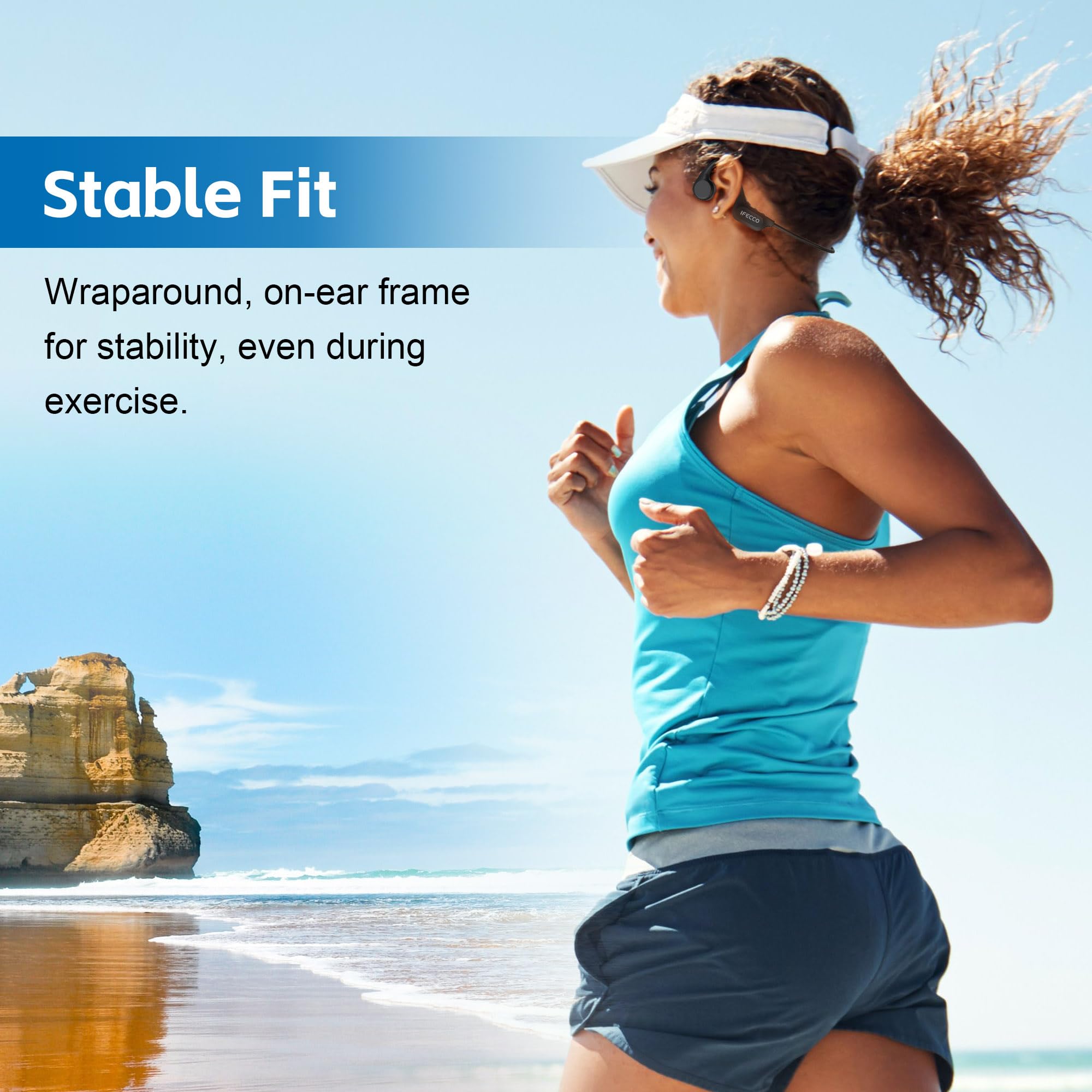 Foto 5 pulgar | Auriculares De Natación Ifecco Bone Conduction Ip68 Impermeables - Venta Internacional.