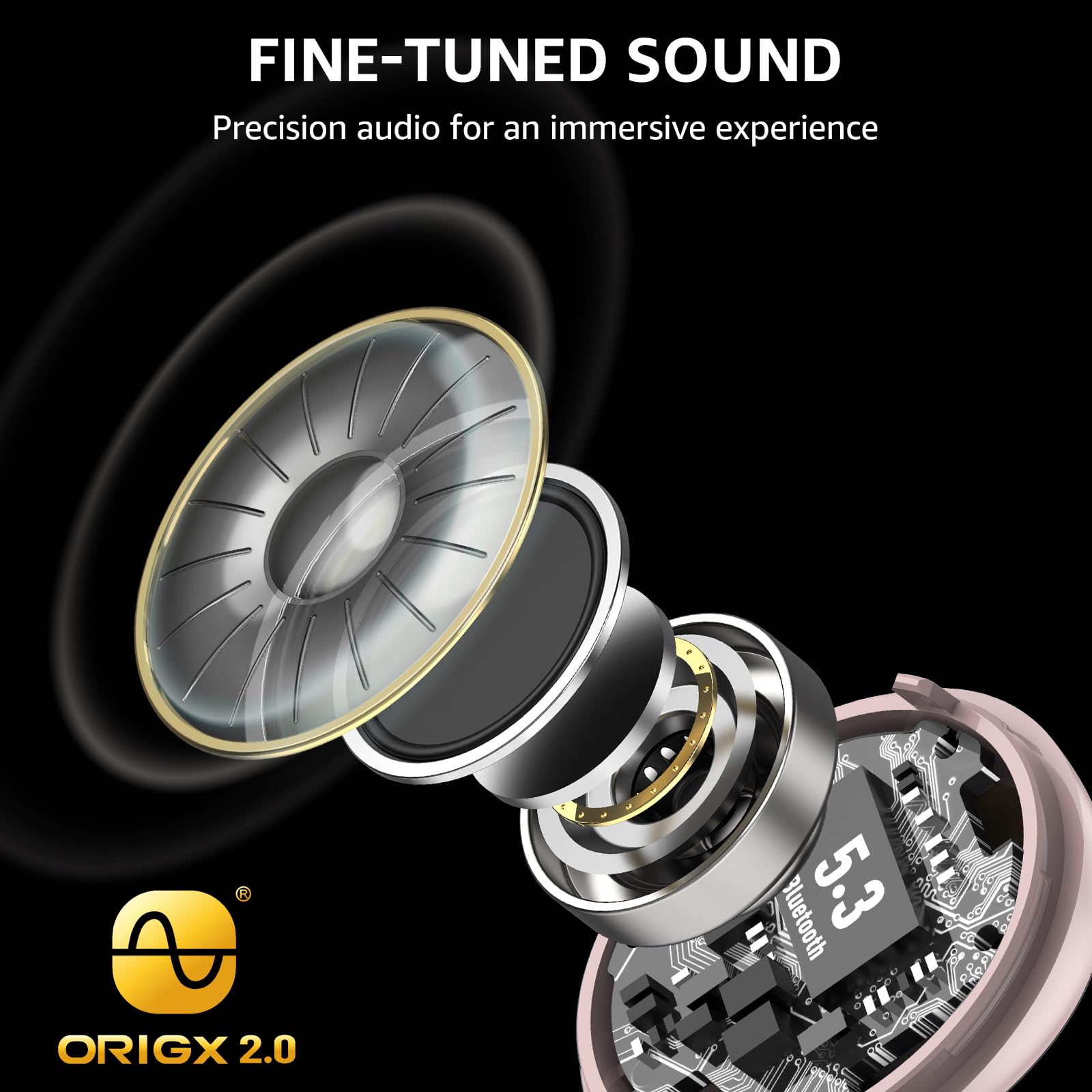 Foto 4 pulgar | Auriculares Inalámbricos Tozo T6 Ergonómicos Bluetooth 5.3 50 Horas De Reproducción - Venta Internacional.