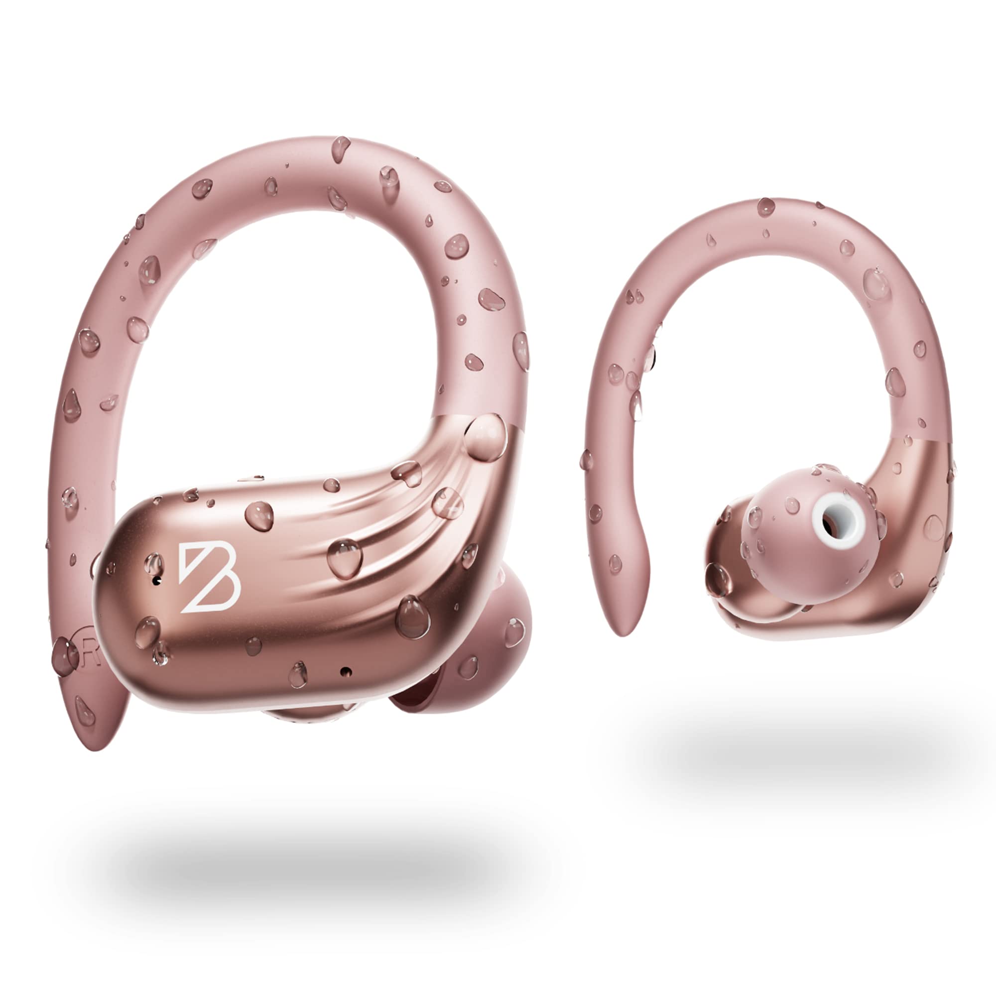 Foto 8 pulgar | Auriculares Inalámbricos Para Correr Back Bay Audio Runner 60 Rose Gold - Venta Internacional.