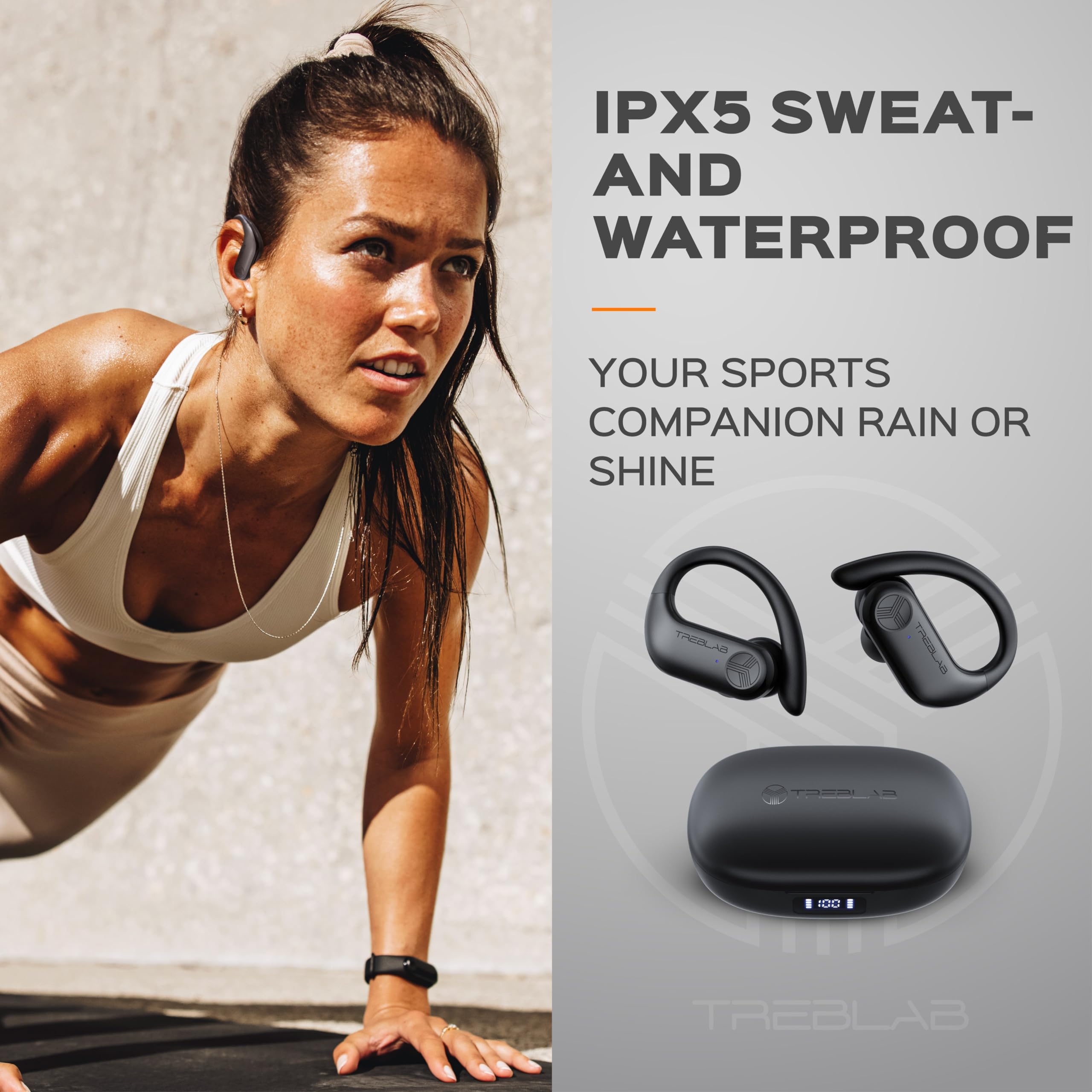 Foto 4 pulgar | Auriculares Inalámbricos Treblab X3 Pro 145h Batería Ipx5 A Prueba De Agua - Venta Internacional.