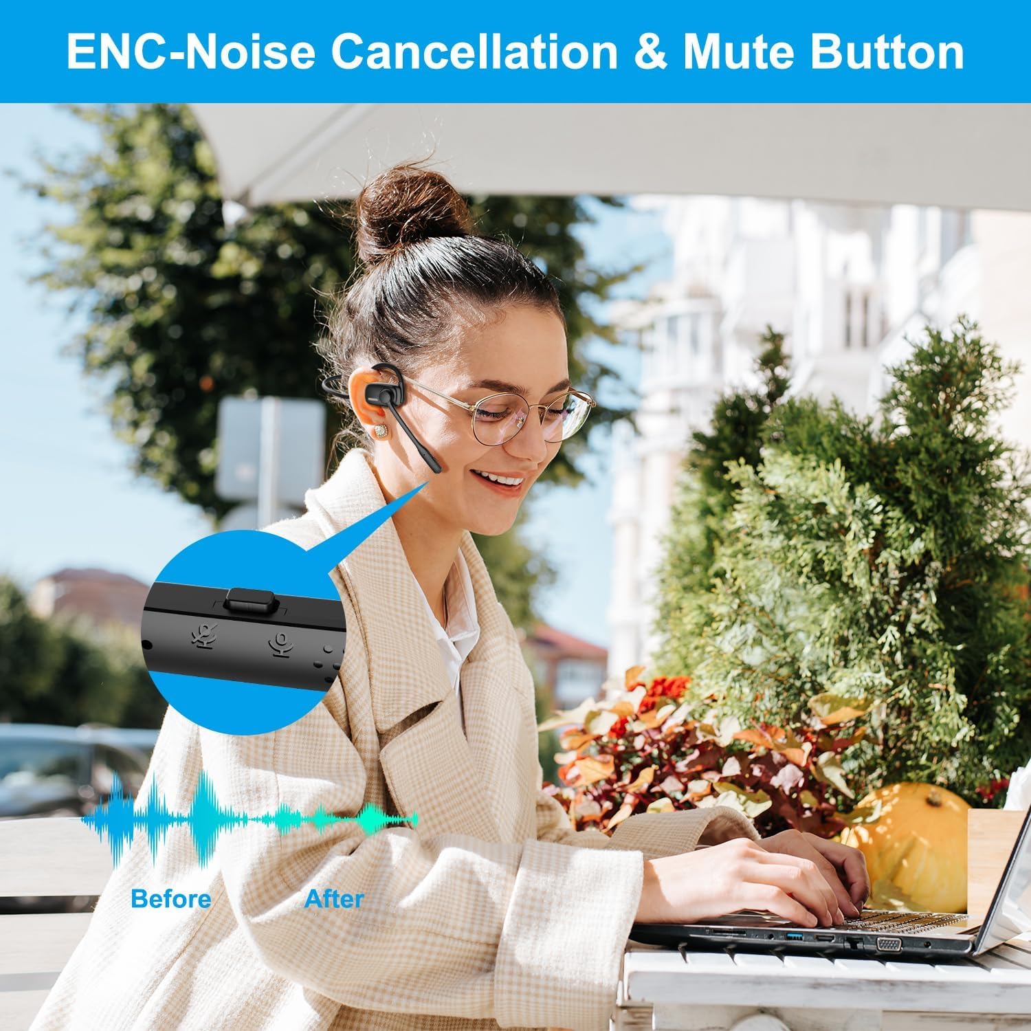Foto 5 pulgar | Auriculares Bluetooth Inalámbricos Lk12 Con Micrófono Con Cancelación De Ruido - Venta Internacional.