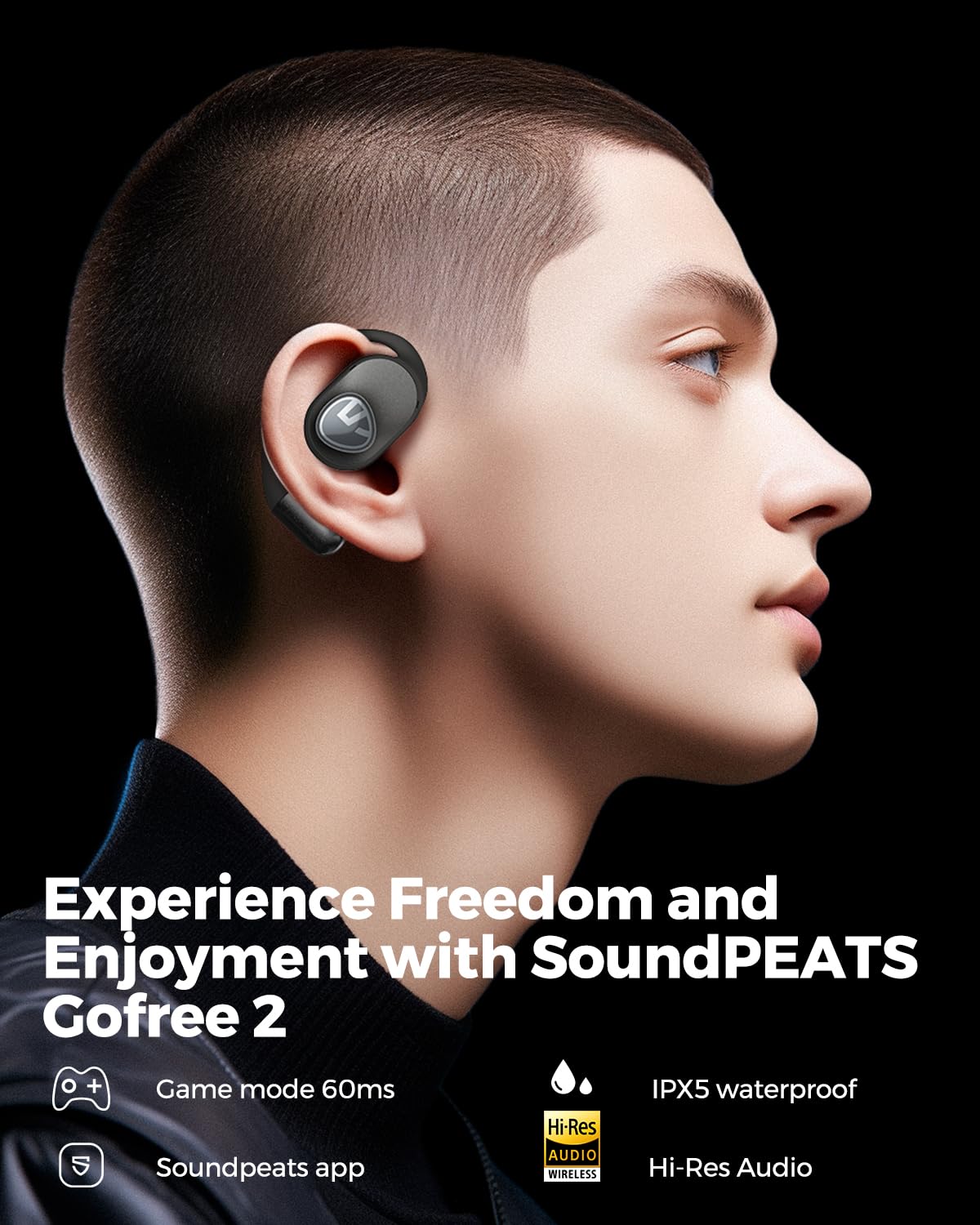 Foto 4 pulgar | Auriculares Inalámbricos De Oído Abierto Soundpeats Gofree2 Bluetooth V5.3 - Venta Internacional.