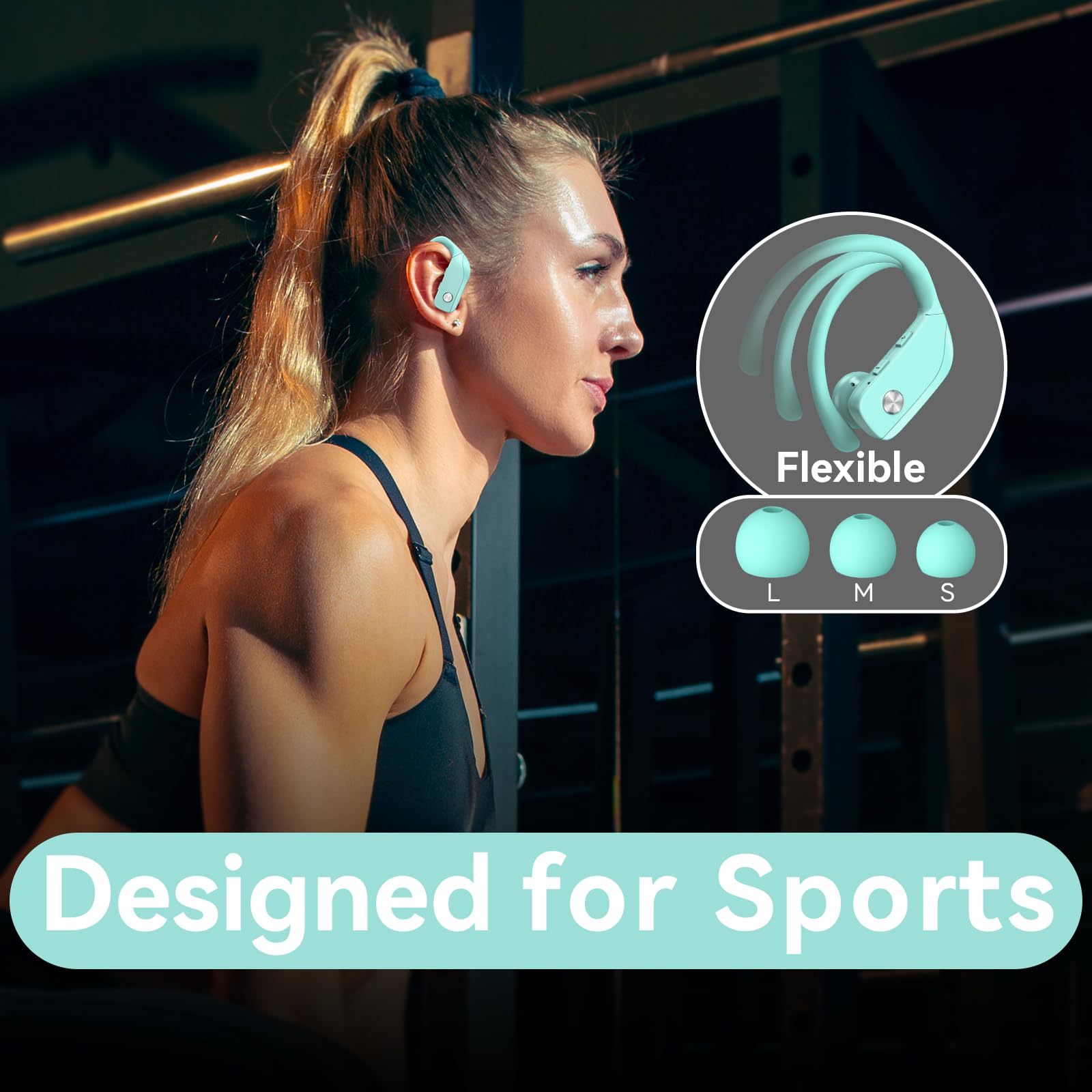 Foto 7 pulgar | Auriculares Inalámbricos Bmani Bluetooth Con Pantalla Led - Venta Internacional.