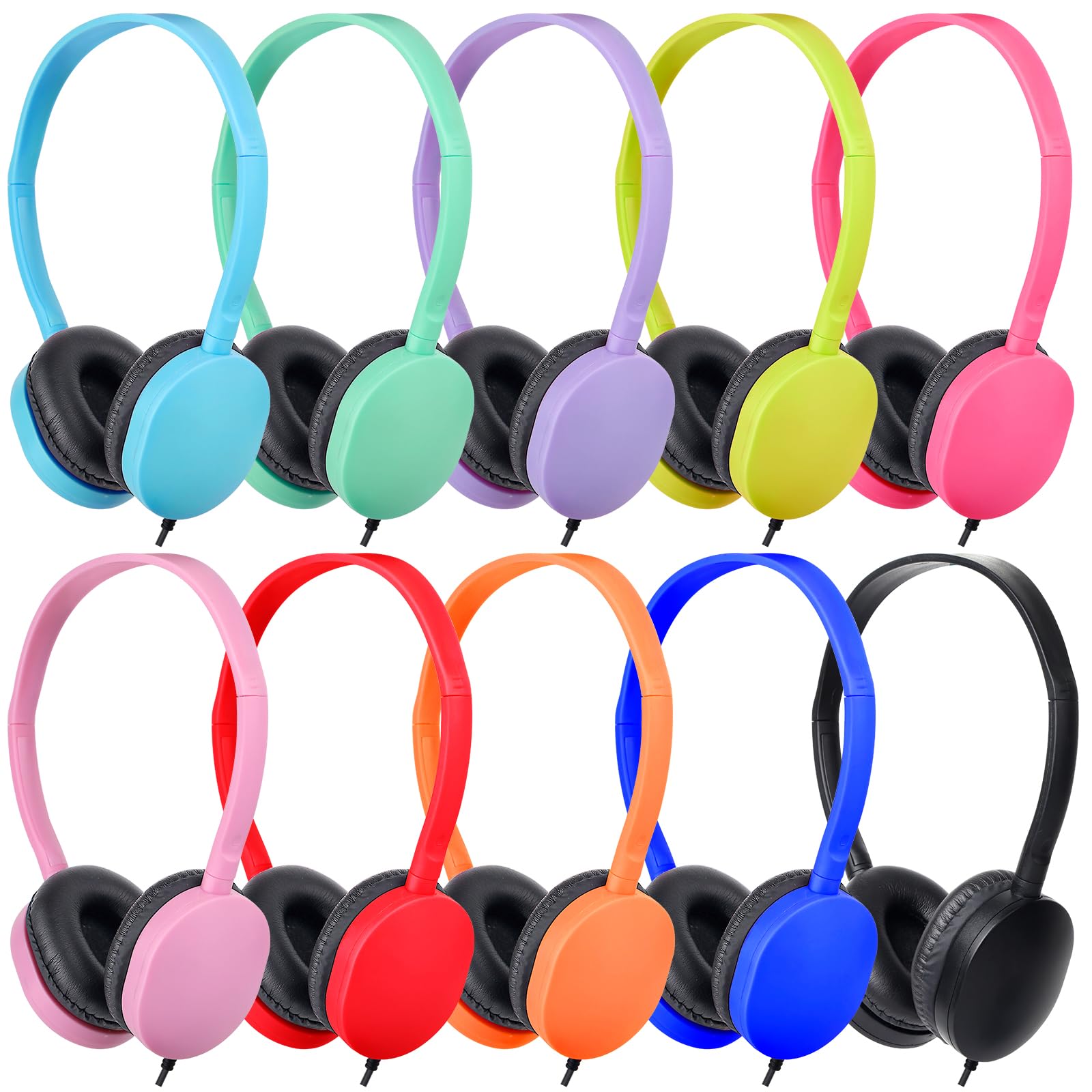 Foto 2 pulgar | Auriculares Osszit Kids, Paquete De 25 Unidades, Para Aula, Escuela, Conector De 3,5 Mm - Venta Internacional.