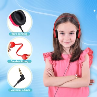 Foto 2 | Auriculares Osszit Kids, Paquete De 25 Unidades, Para Aula, Escuela, Conector De 3,5 Mm - Venta Internacional.