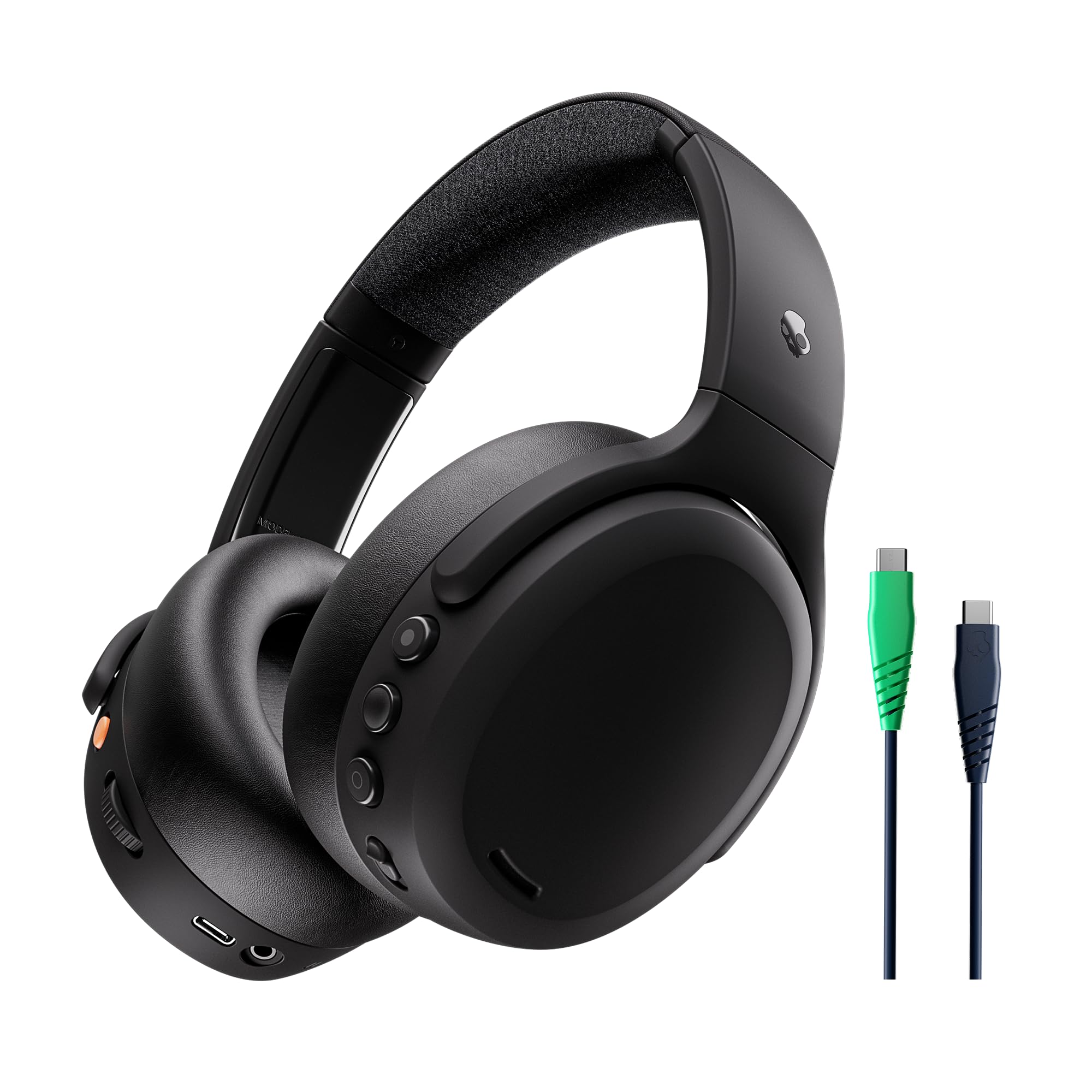 Auriculares Inalámbricos Skullcandy Crusher Anc 2, Color Negro - Venta Internacional.