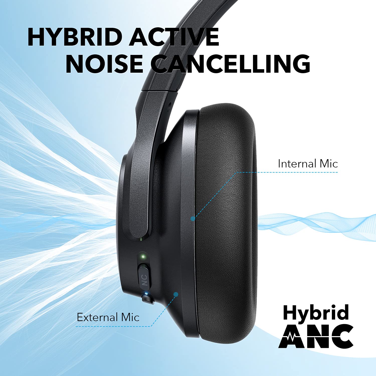 Foto 4 pulgar | Auriculares Soundcore De Anker Life Q20+ Con Cancelación Activa De Ruido - Venta Internacional.