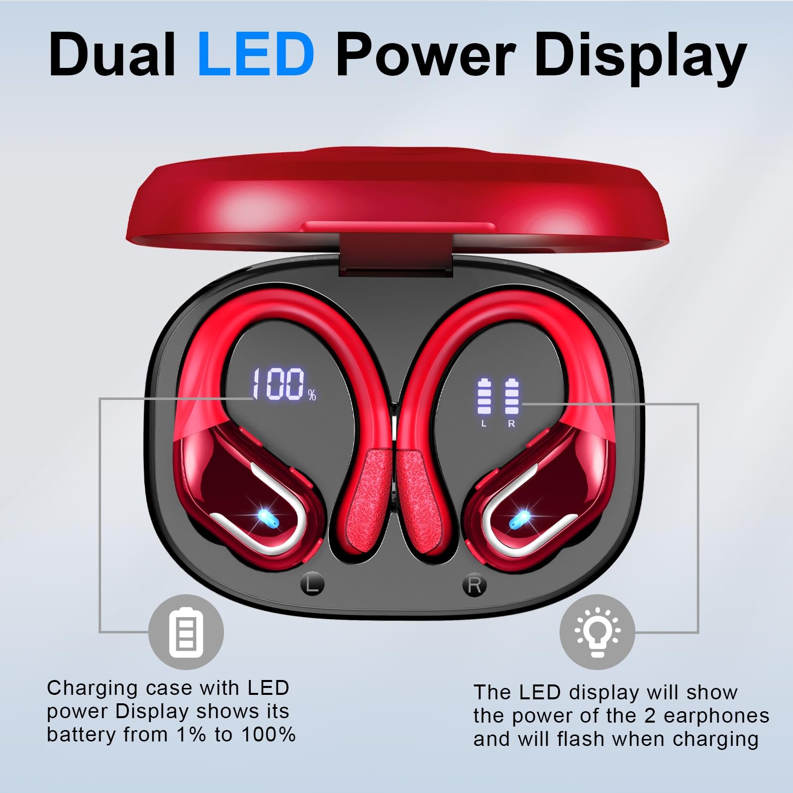 Foto 5 pulgar | Auriculares Inalámbricos Ltinist 75 Horas Bluetooth 5.3 Ip7 A Prueba De Agua - Venta Internacional.