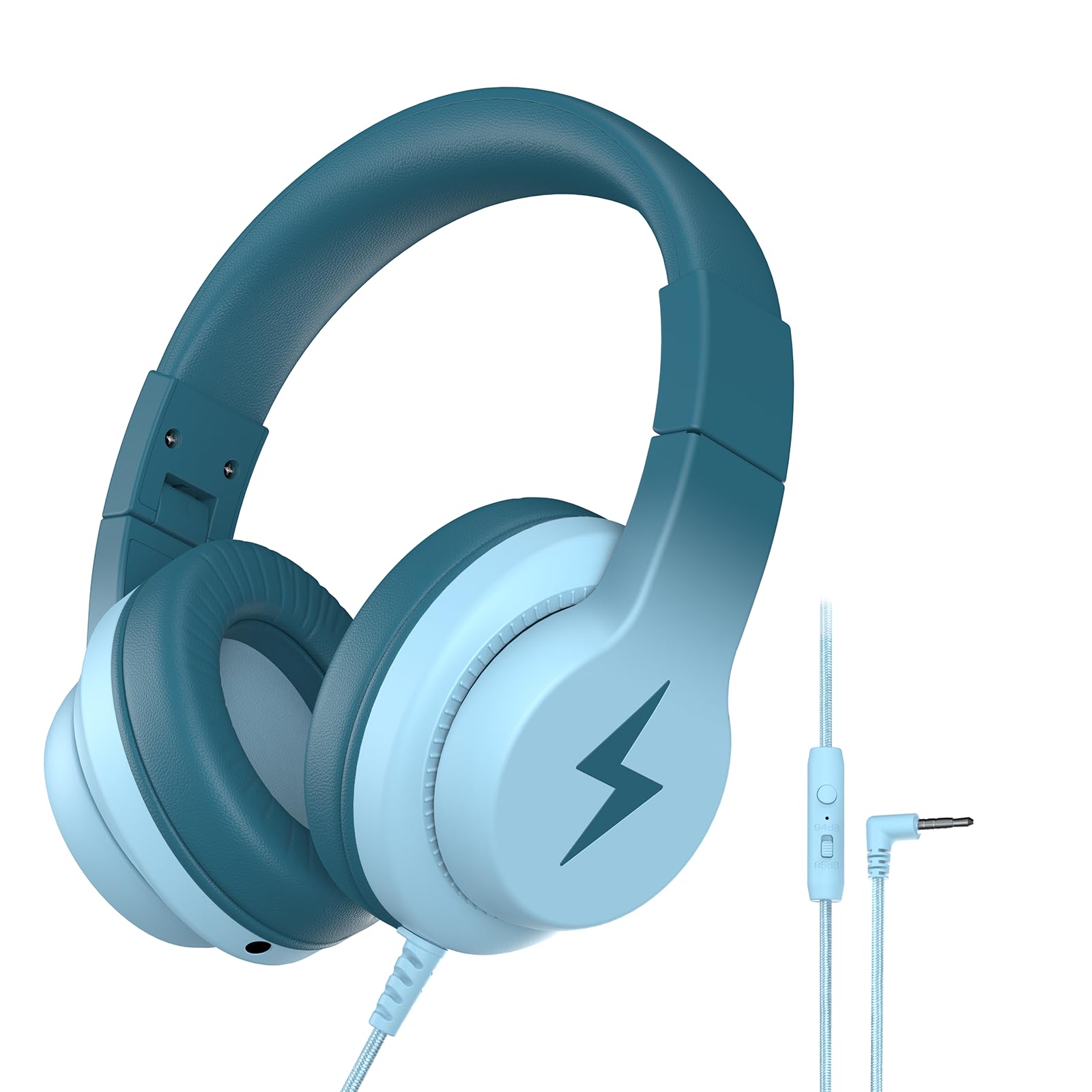 Auriculares Candy Bila Kids Con Cable Y Limitador De Volumen De Micrófono - Venta Internacional.