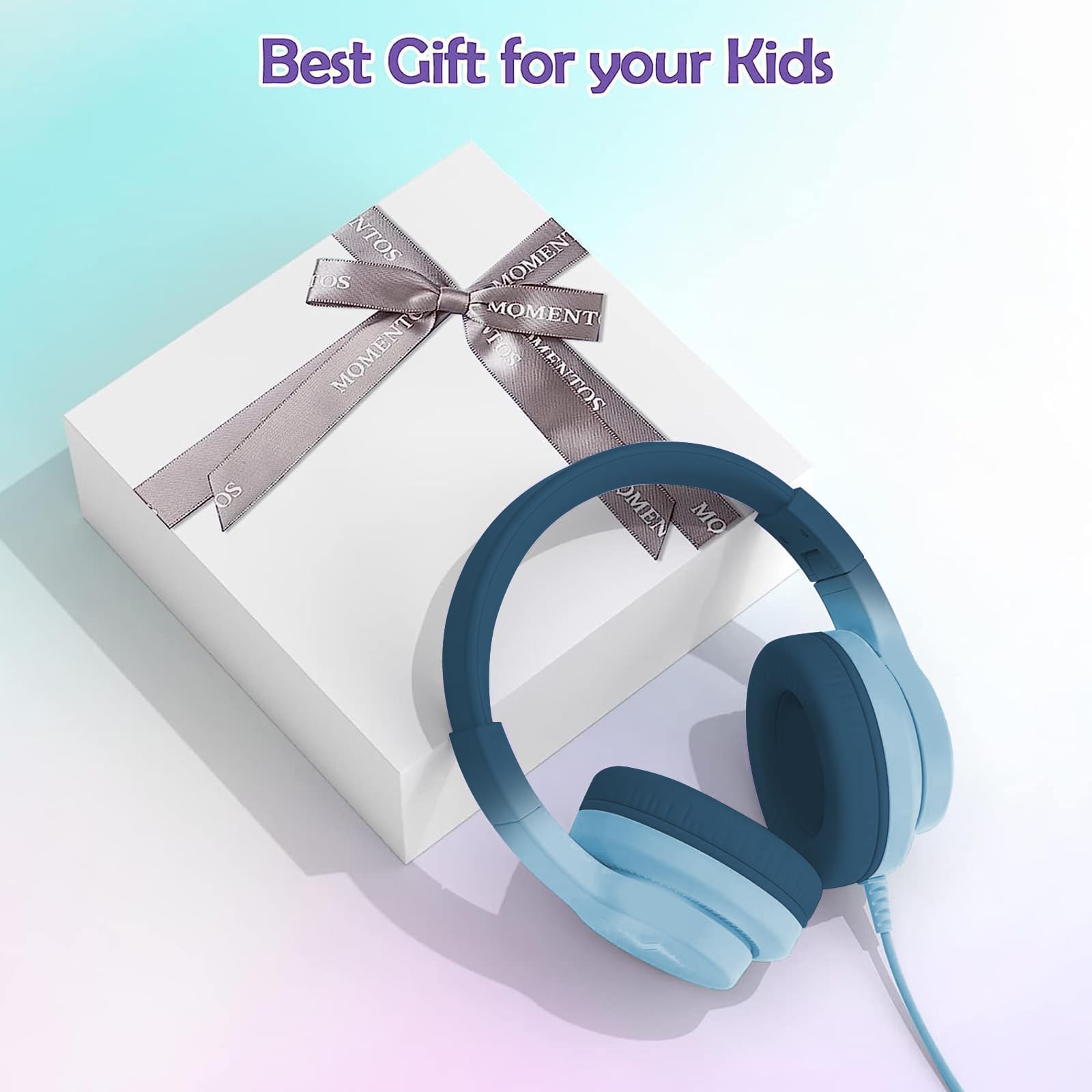 Foto 7 pulgar | Auriculares Candy Bila Kids Con Cable Y Limitador De Volumen De Micrófono - Venta Internacional.