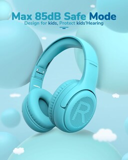 Foto 7 | Auriculares Awatrue At2 Para Niños Pequeños Con Cable, Límite De Volumen 85/94 Db - Venta Internacional.