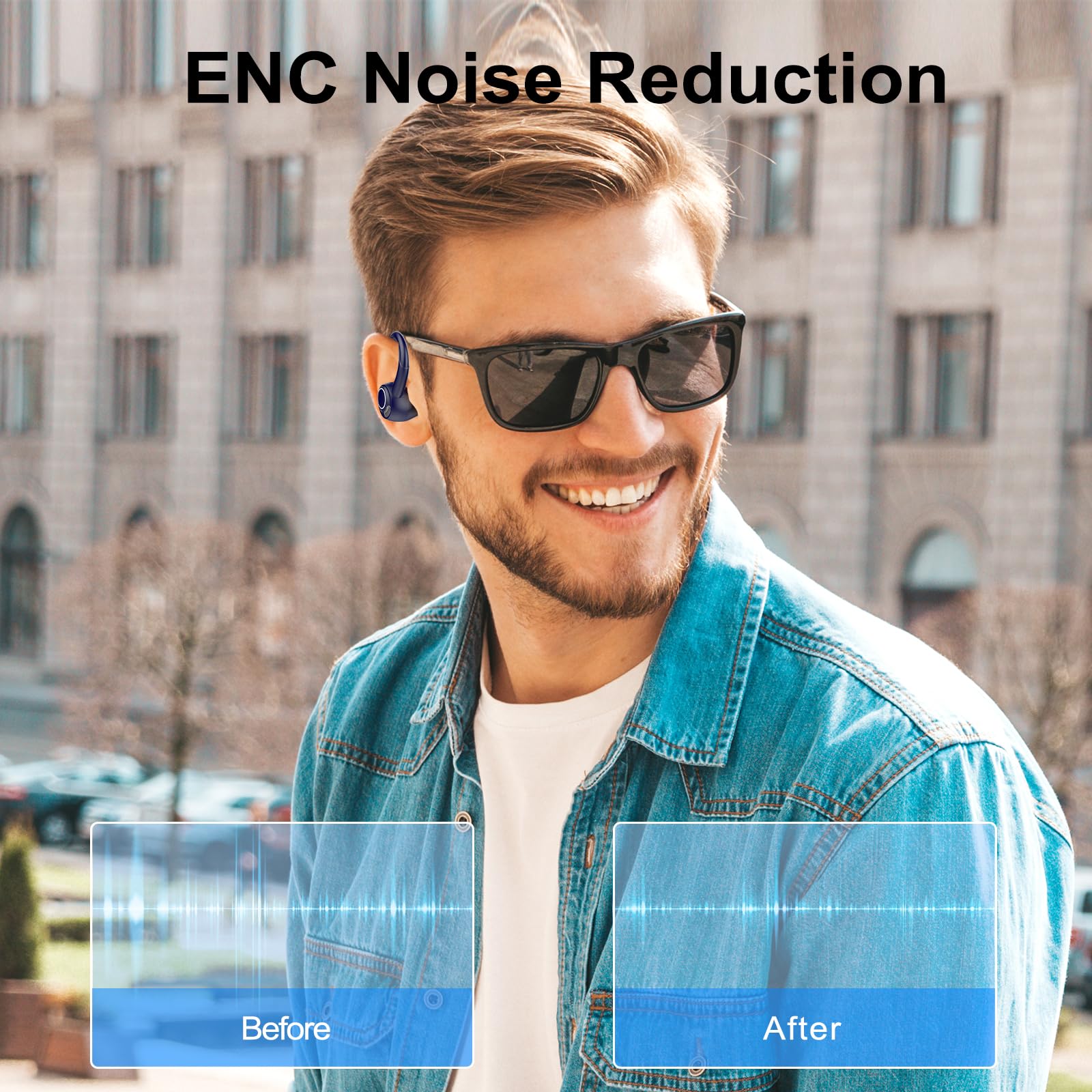 Foto 4 pulgar | Auriculares Inalámbricos Casan Sport Bluetooth 5.3 Over Ear Ip7 - Venta Internacional.