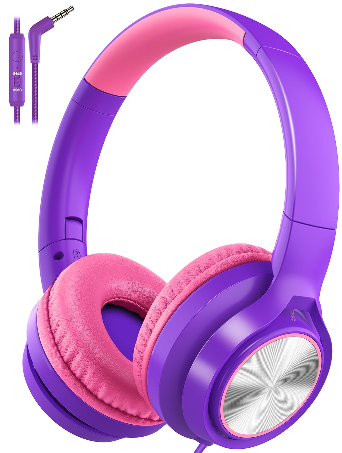 Auriculares Voopwink Kids Con Micrófono Para Colocar Sobre La Oreja Con Cable - Venta Internacional.