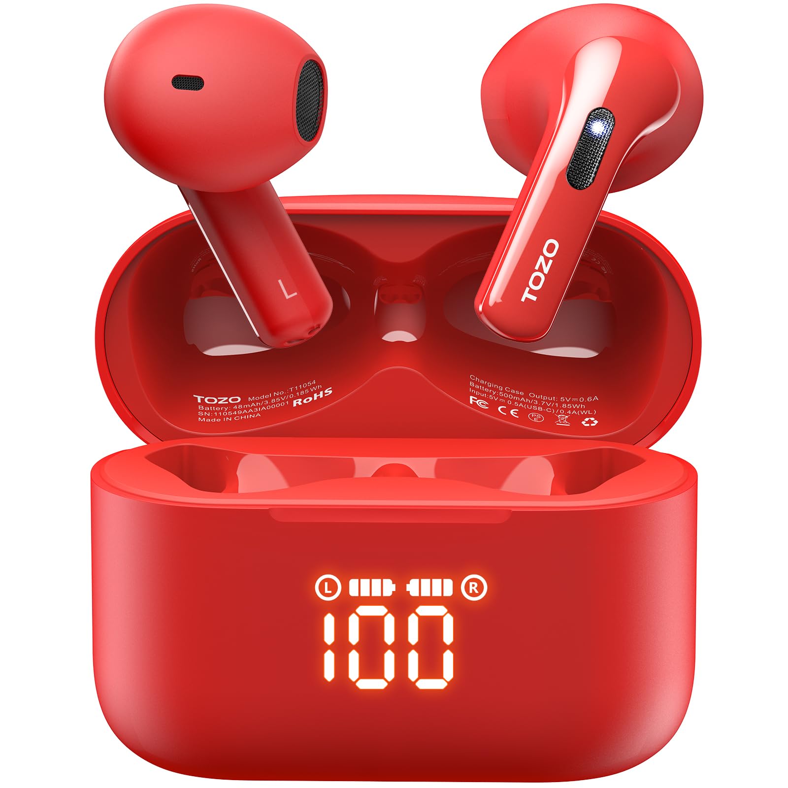 Foto 2 pulgar | Auriculares Inalámbricos Tozo T21 Bluetooth 5.3 Con Cancelación De Ruido - Venta Internacional.