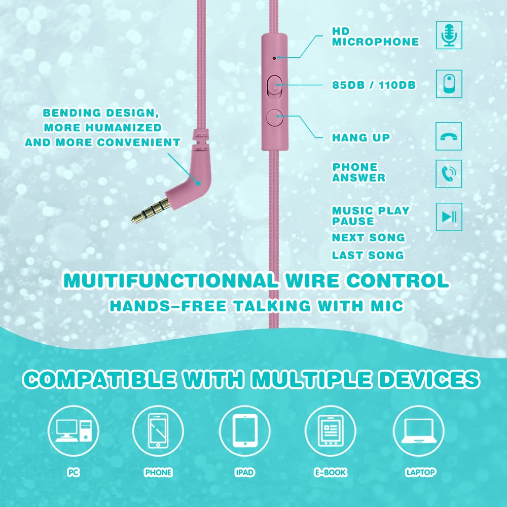 Foto 5 | Auriculares Midola Volume Limited 85/110 Db Para Niños Sobre O Sobre La Oreja - Venta Internacional.