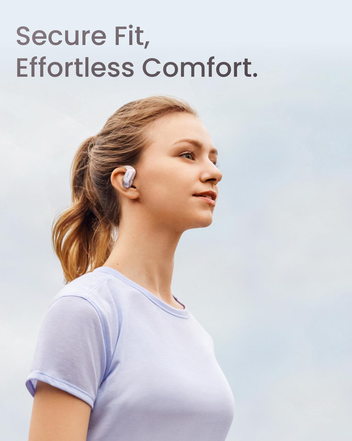 Foto 3 pulgar | Auriculares Inalámbricos Shokz Openfit Air Waterresistant Blancos - Venta Internacional.