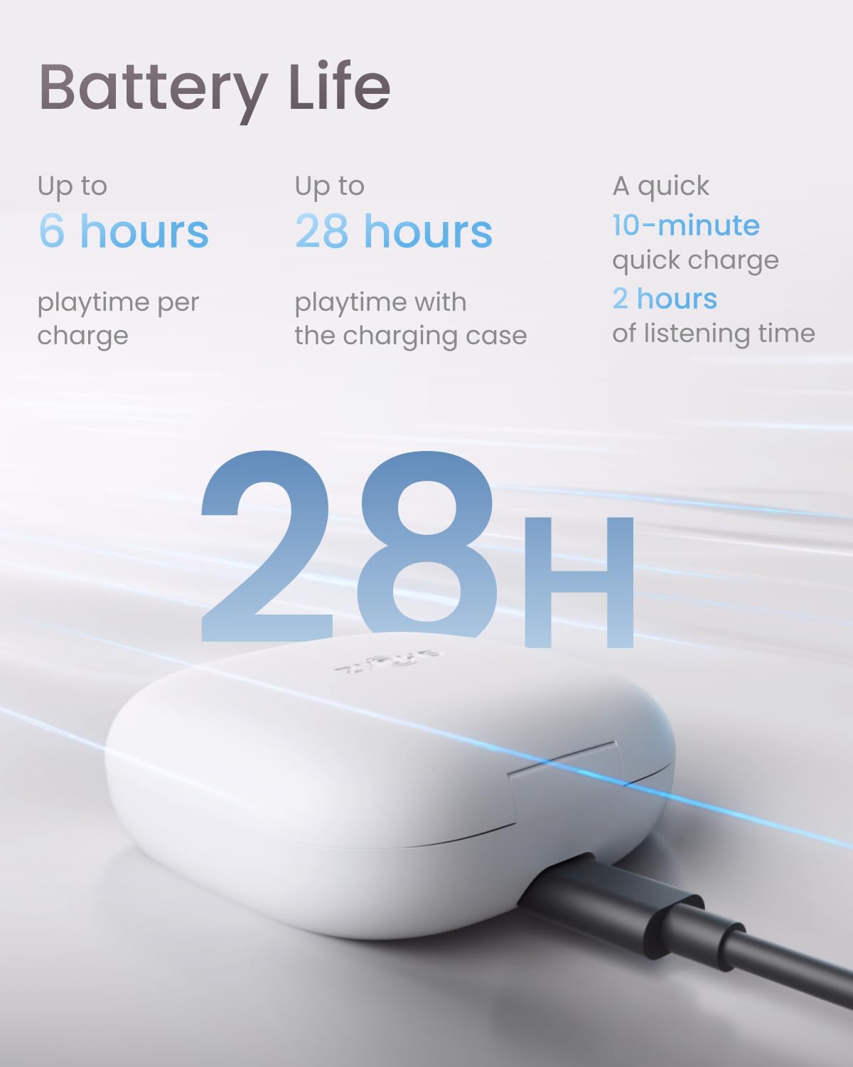 Foto 7 pulgar | Auriculares Inalámbricos Shokz Openfit Air Waterresistant Blancos - Venta Internacional.